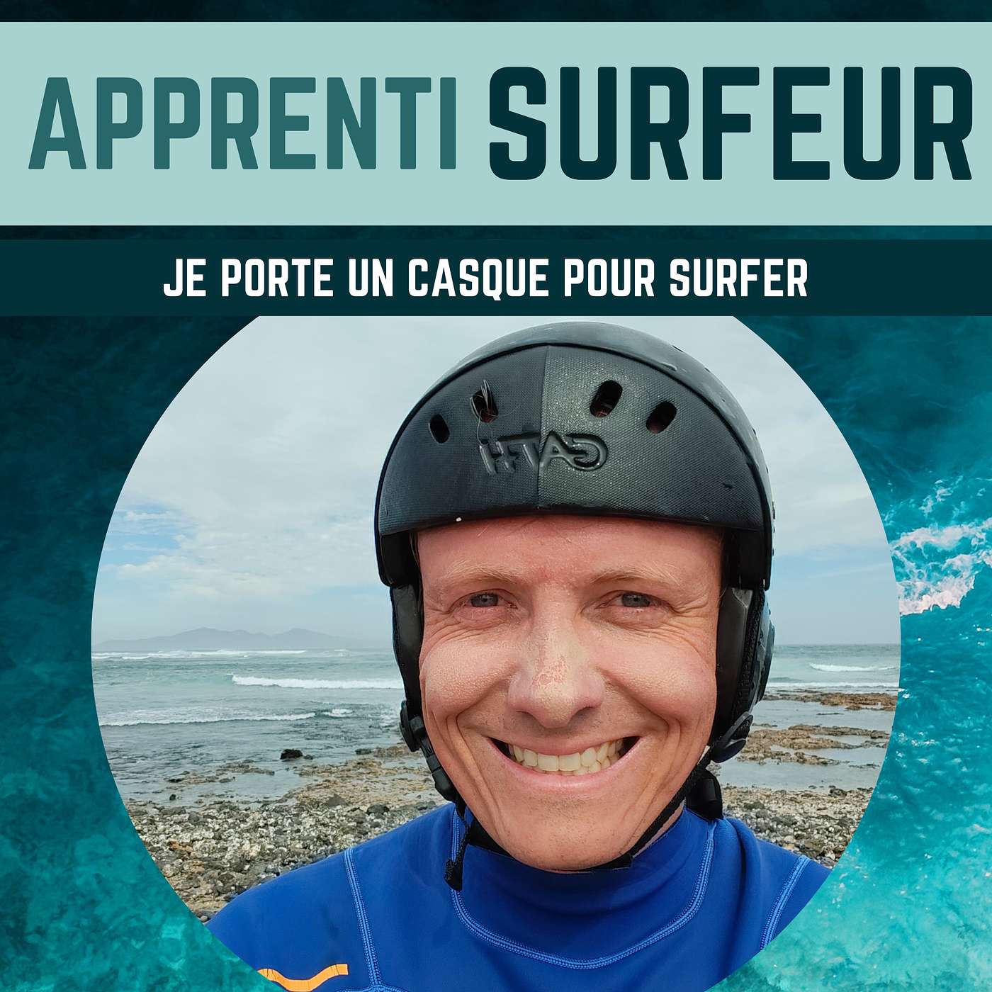 100 Je porte un casque pour surfer !