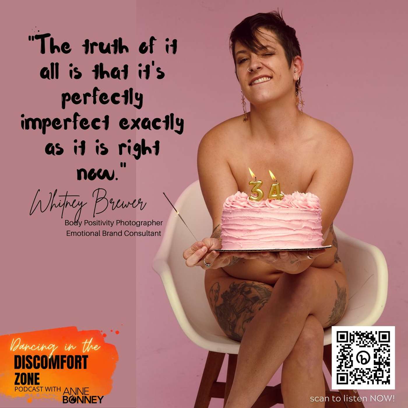 Whitney Brewer: Boudoir Photography, eliminating shame and guilt and becoming unf**kwithable! episode artwork