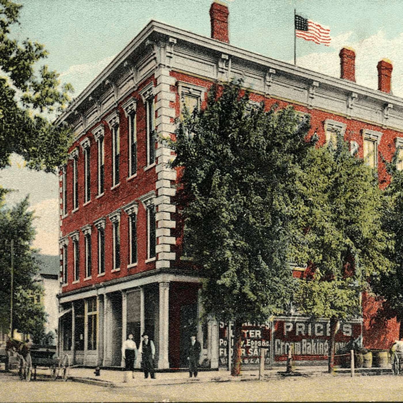 Seymour, IN - Porch Chat - From Bank Deposits to Train Steering Wheels