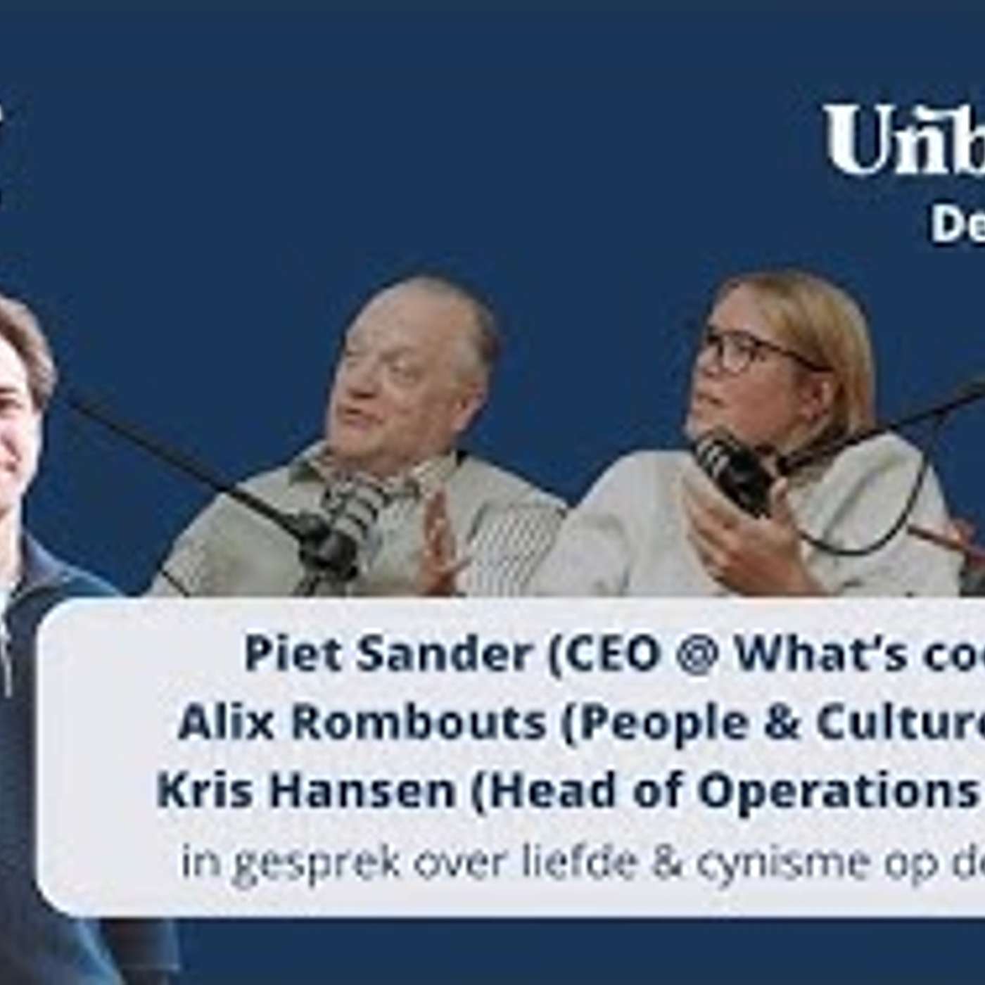 Lange Tafel Sessies met Ceo What's Cooking, Head CSR North GroupS & Lead People & Culture Ravago Lange Tafel Sessies met Ceo What's Cooking, Head CSR North GroupS & Lead People & Culture Ravago