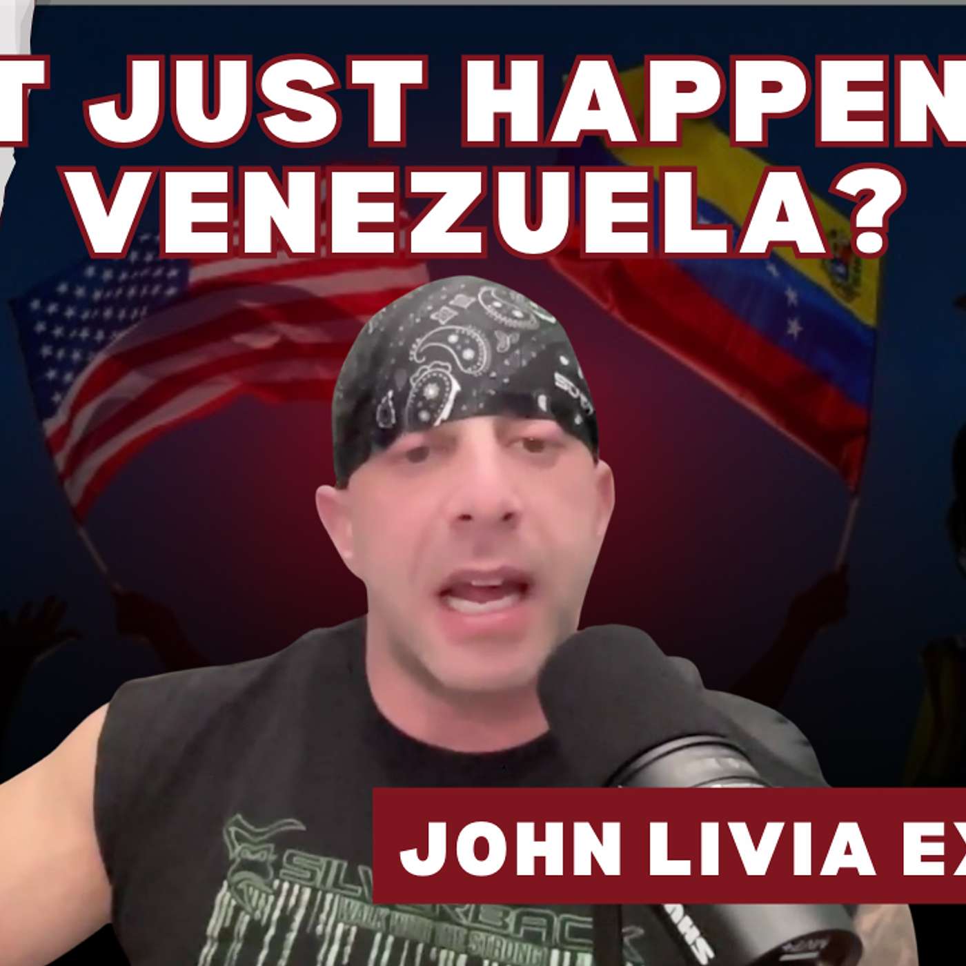 What just happened in Venezuela???? John Livia explains episode artwork