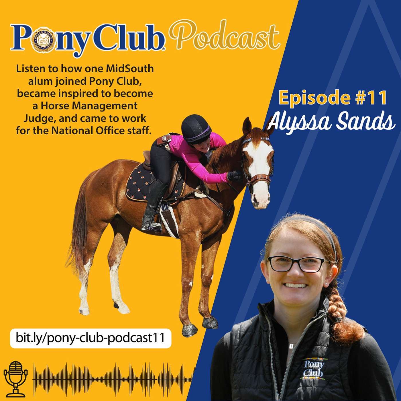 Alyssa Sands, Pony Club Alum, Horse Management Judge, and National Office Staff