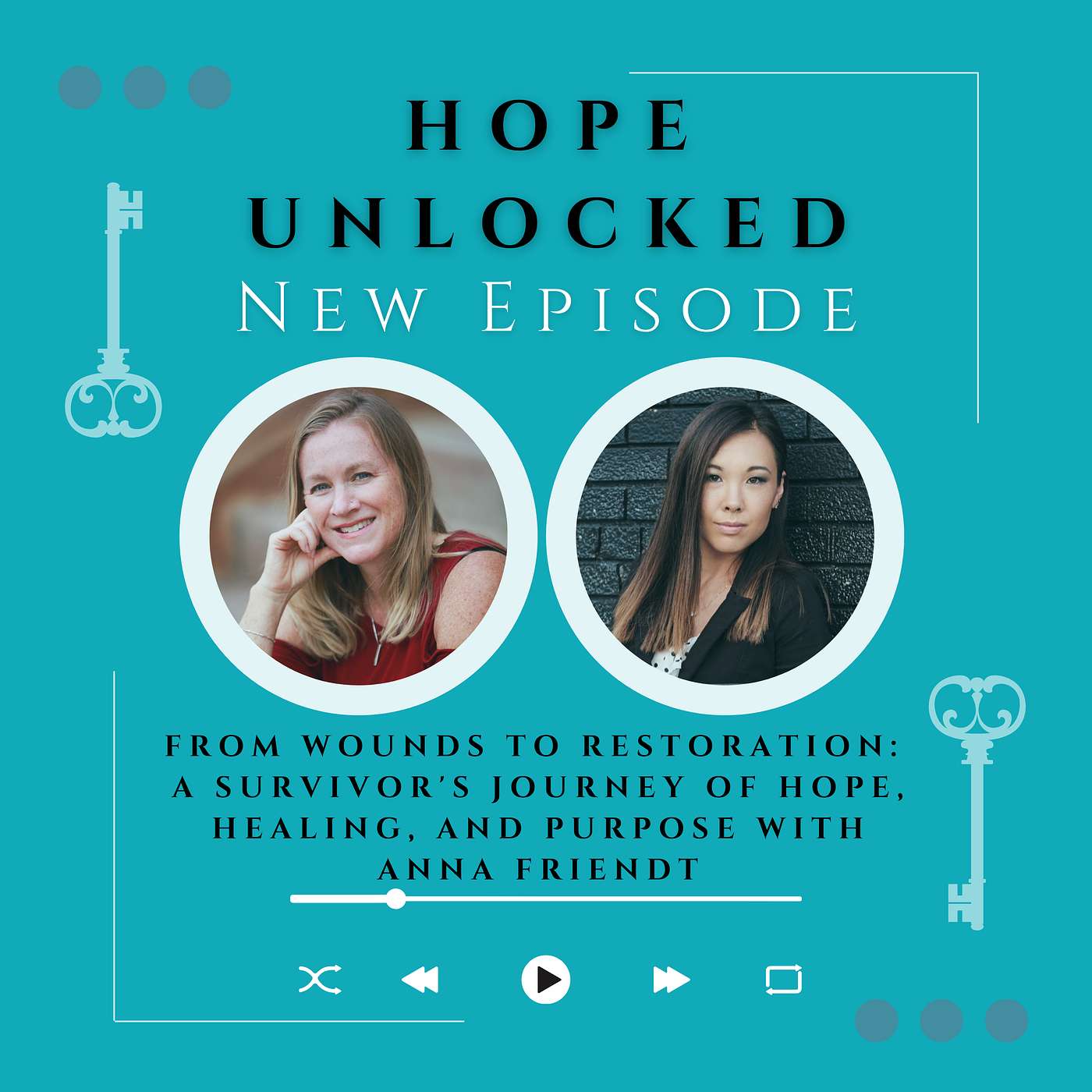 From Wounds to Restoration: A Survivor's Journey of Hope, Healing, and Purpose with Anna Friendt