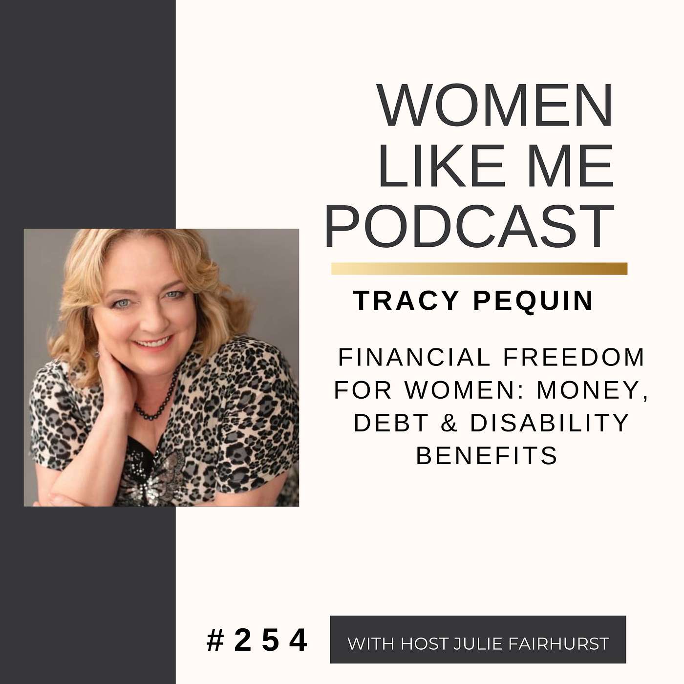 Financial Freedom for Women: Money, Debt & Disability Benefits | Tracy Pequin episode artwork