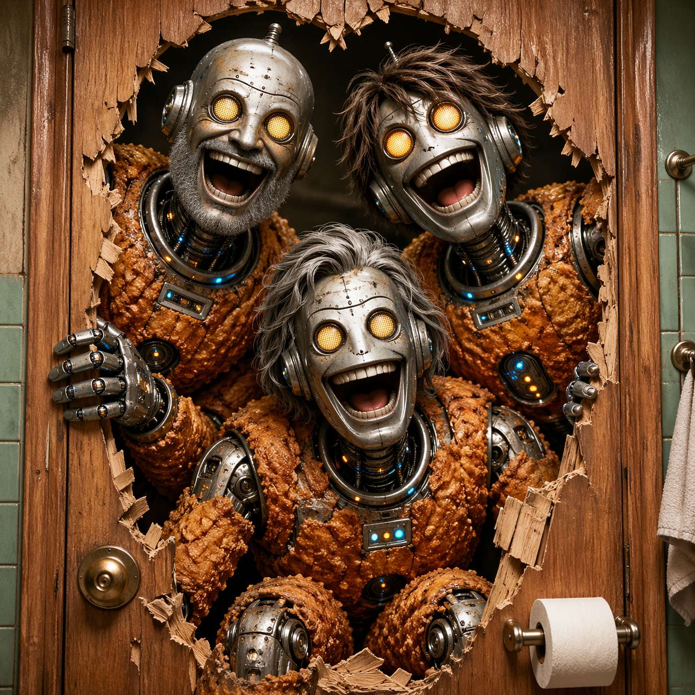 Crispy Coated Robots