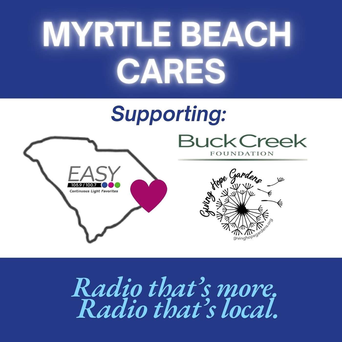 EASY Radio: Myrtle Beach Cares