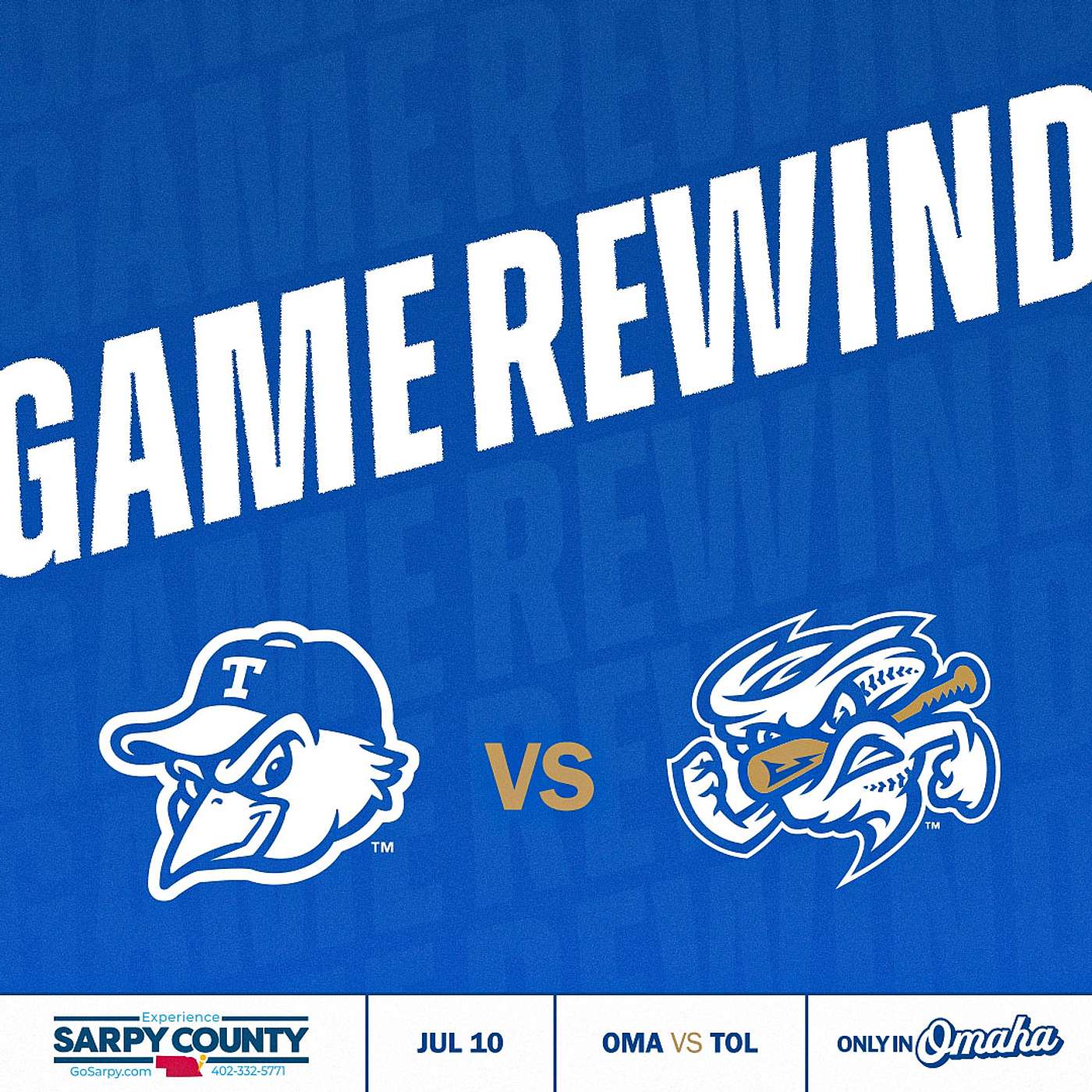 Game Rewind: Omaha vs Toledo | July 10, 2025 episode artwork