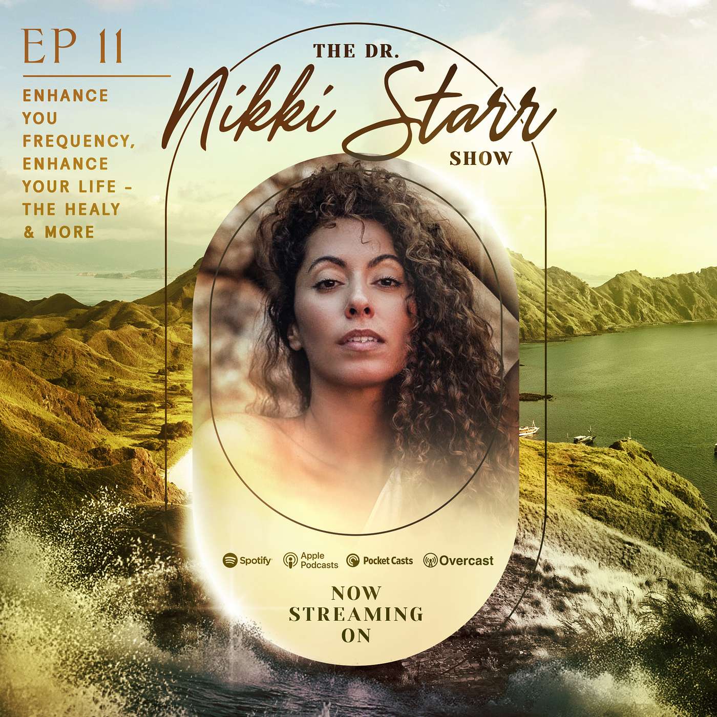 EPISODE 11: ENHANCE YOUR FREQUENCY, ENHANCE YOUR LIFE-THE HEALY & MORE episode artwork