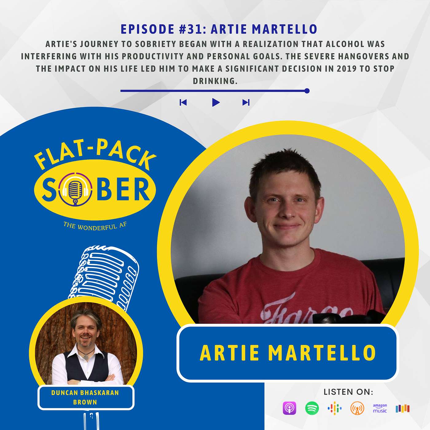 Artie Martello's journey to sobriety began with a realization that alcohol was interfering with his productivity and personal goals. The severe hangovers and the impact on his life led him to make a significant decision in 2019 to stop drinking. Artie Martello's journey to sobriety began with a realization that alcohol was interfering with his productivity and personal goals. The severe hangovers and the impact on his life led him to make a significant decision in 2019 to stop drinking.
