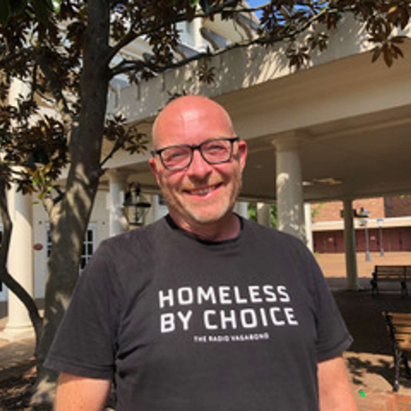 #45: Homeless by Choice - The Radio Vagabond from Denmark - He has been traveling the world for five years already. episode artwork