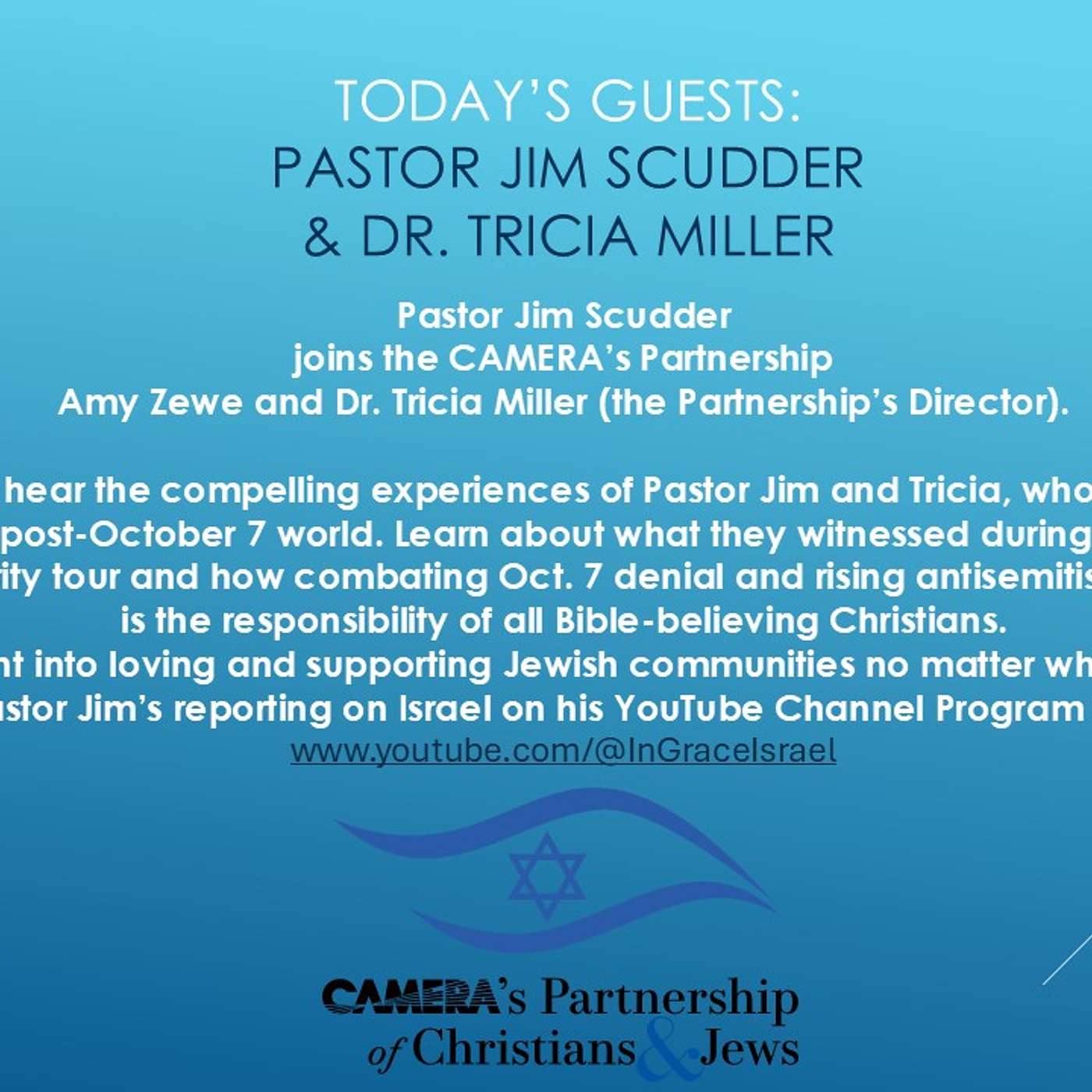 CAMERA\'s Partnership of Christians & Jews
