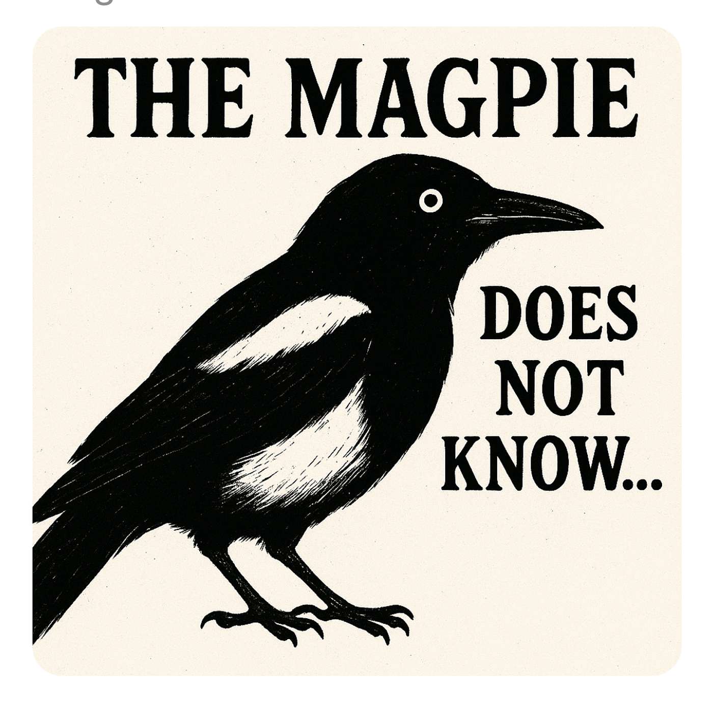 The Magpie Does Not Know