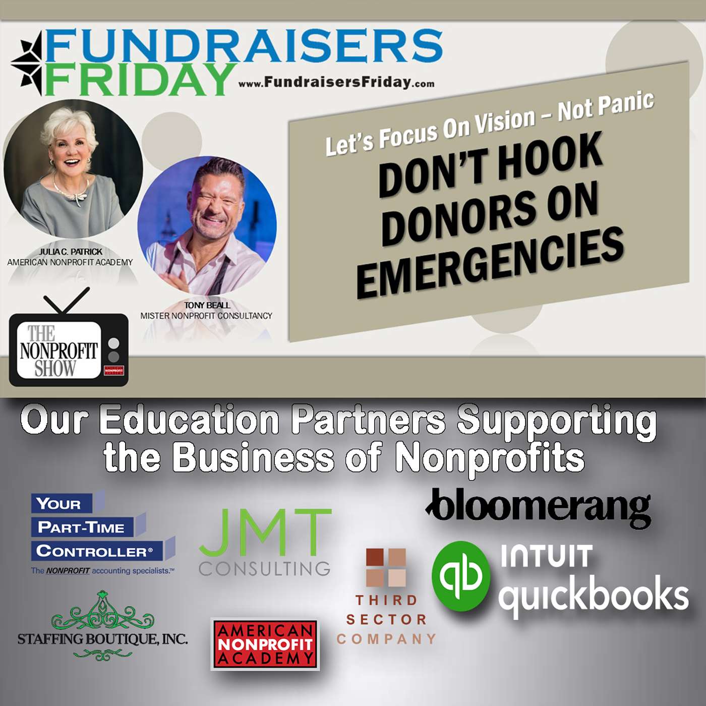 Don’t Hook Donors on Emergencies episode artwork
