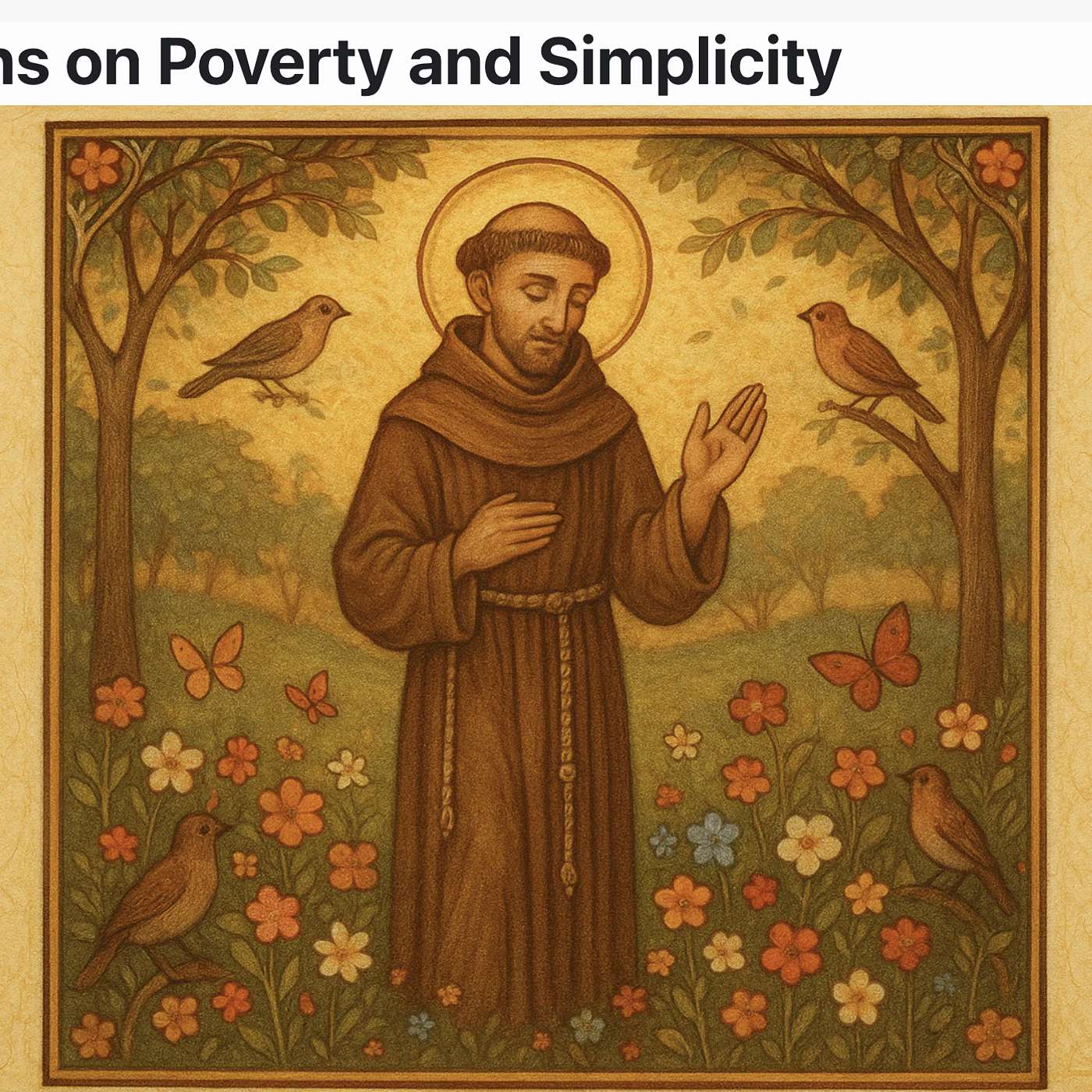 The Little Flowers of Saint Francis