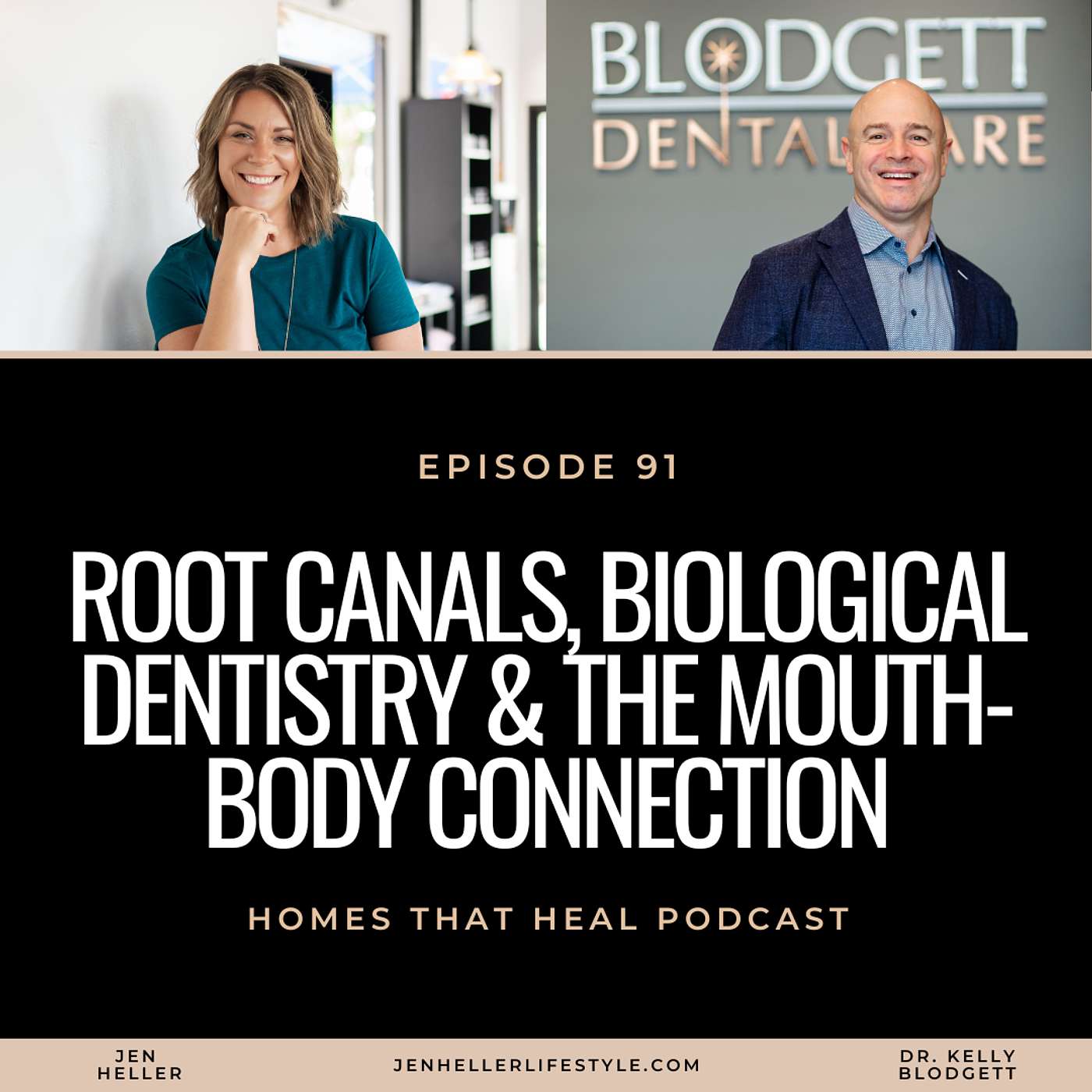 Ep 91: Root Canals, Biological Dentistry & the Mouth-Body Connection with Dr. Kelly Blodgett
