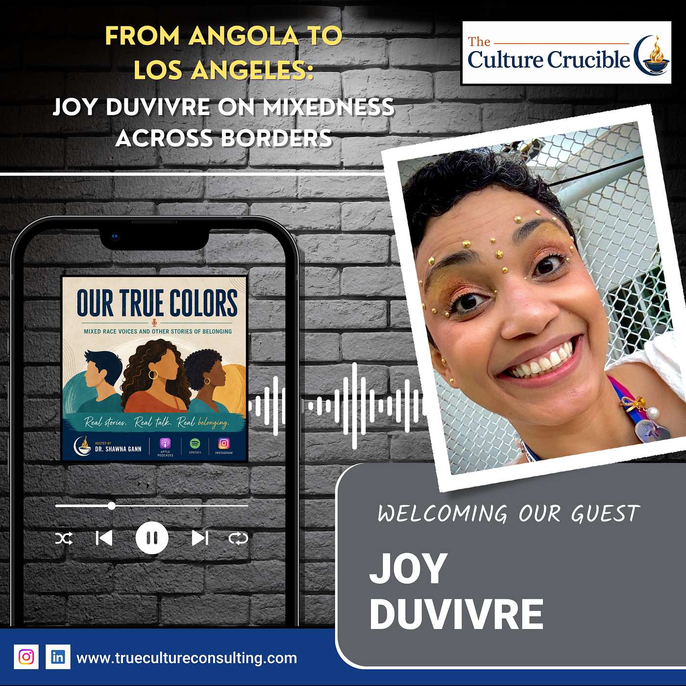 From Luanda Angola to Los Angeles: Joy DuVivre on Mixedness Across Borders episode artwork