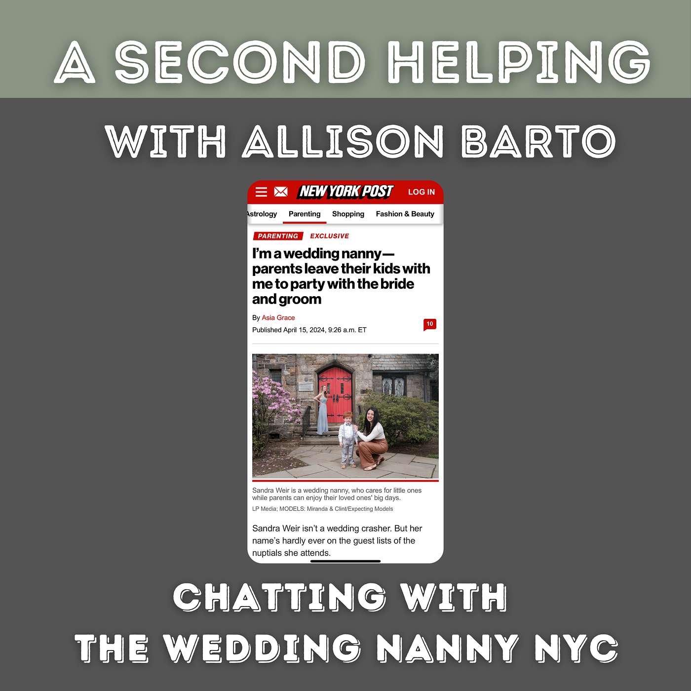 038 Chatting with The Wedding Nanny NYC's Sandra Weir