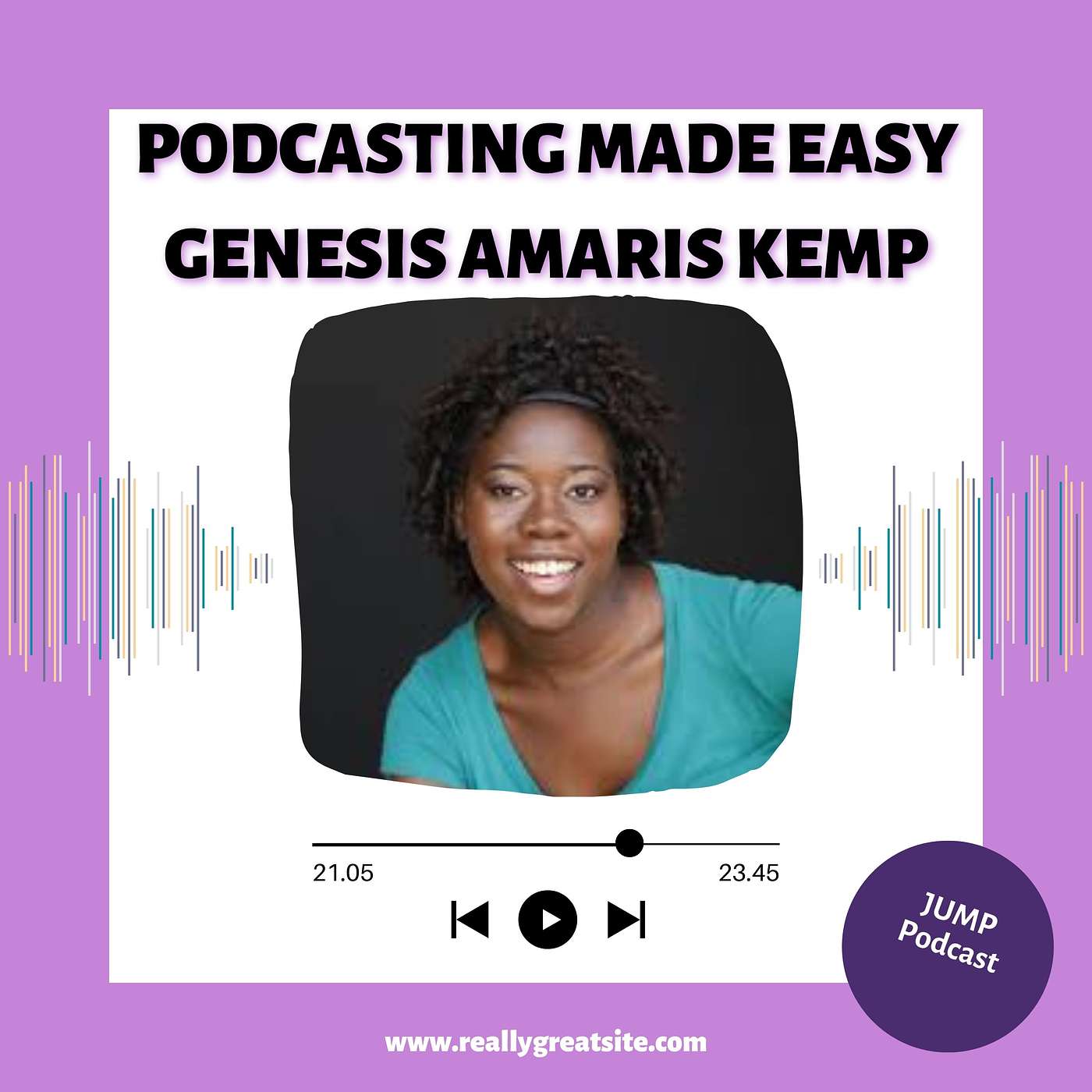 Episode 65 Real talk about podcasting with Genesis Amaris Kemp