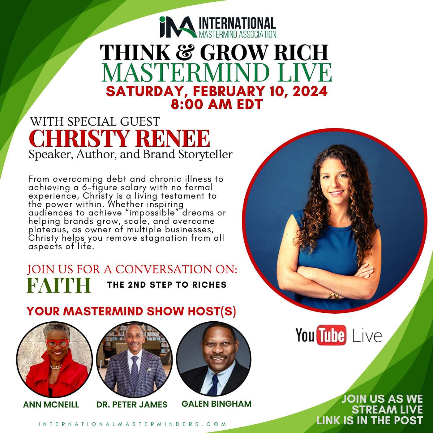 IMA Think & Grow Rich Saturday Show 02.10.2024 episode artwork