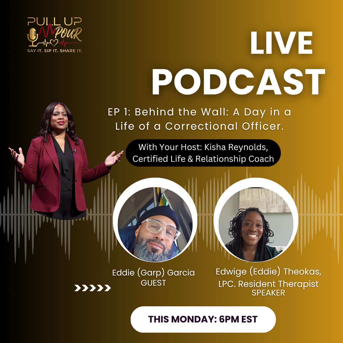 EP 1: Behind The Wall: A Day In The Life Of A Correctional Officer episode artwork