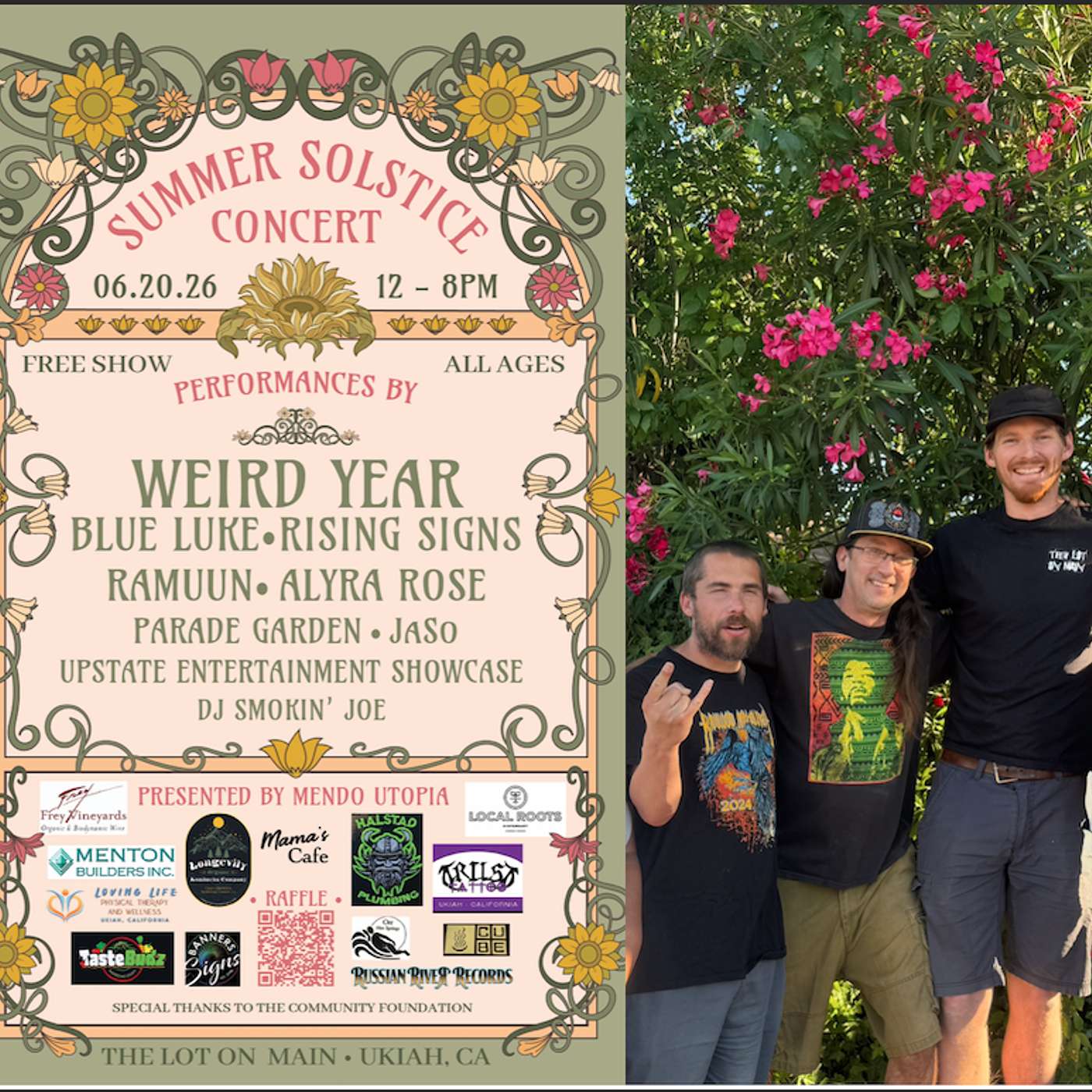 S2 EP 6: Mendo Utopia Summer Solstice Concert