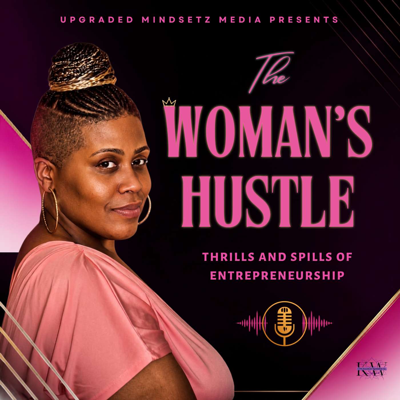 The Woman's Hustle: Thrills and Spills of Entrepreneurship Artwork