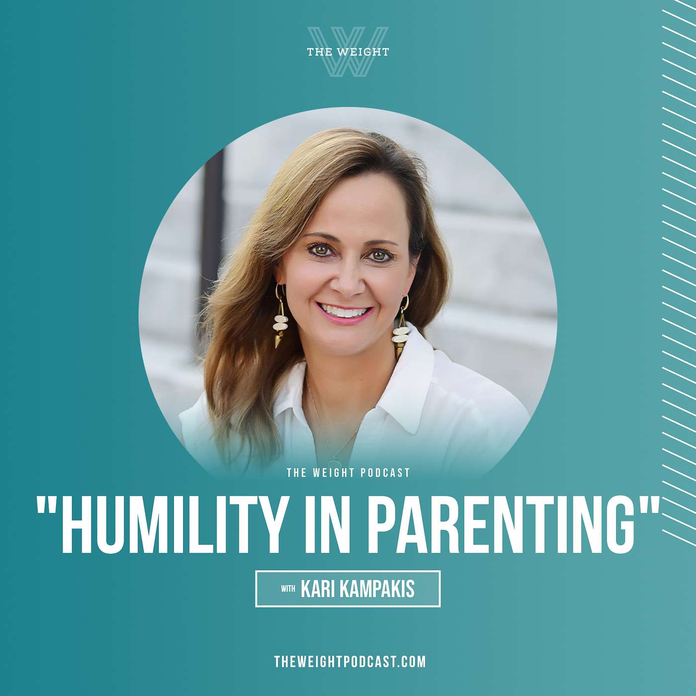 "Humility In Parenting" with Kari Kampakis episode artwork