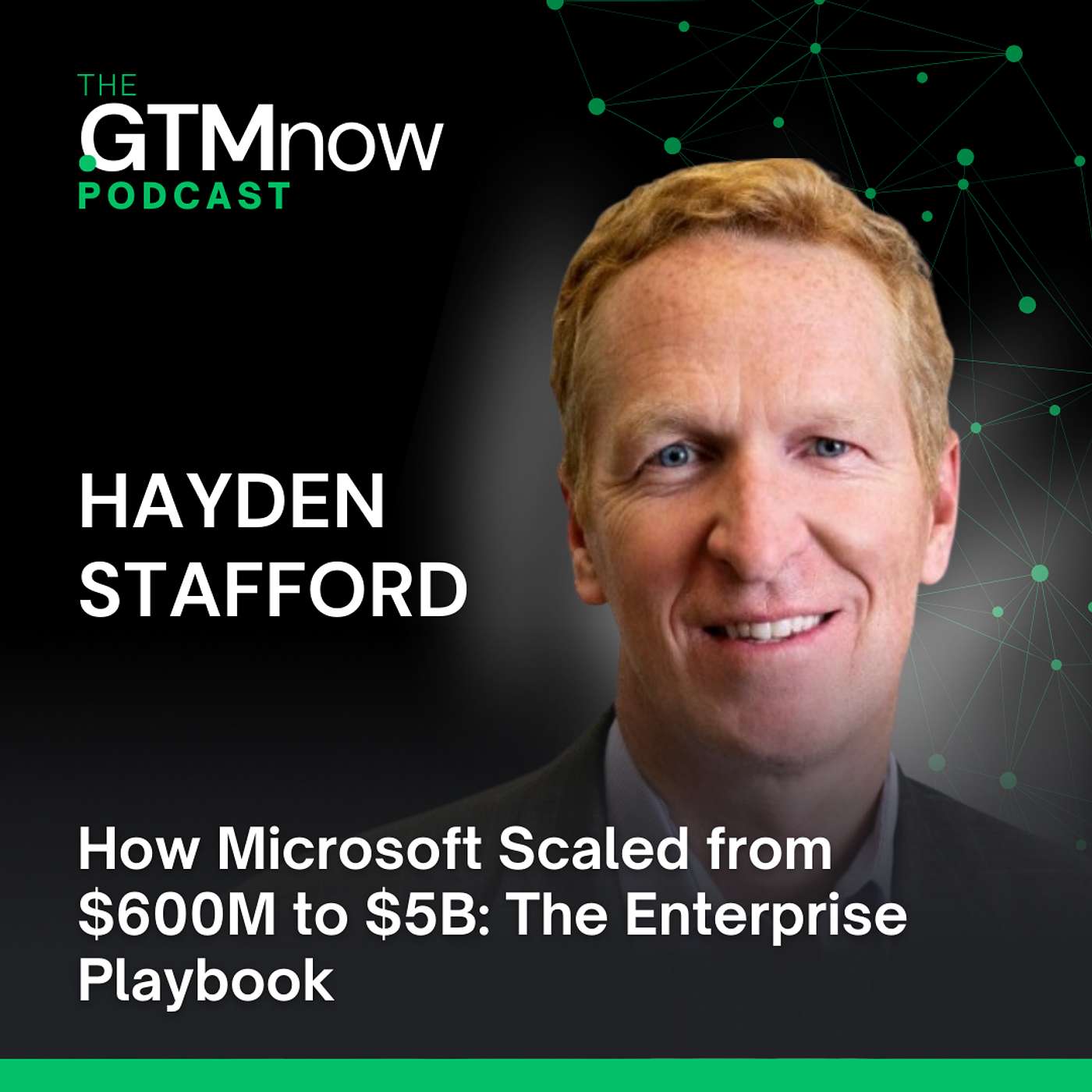 GTM 140: How Microsoft Scaled from $600M to $5B: The Enterprise Playbook with Hayden Stafford GTM 140: How Microsoft Scaled from $600M to $5B: The Enterprise Playbook with Hayden Stafford