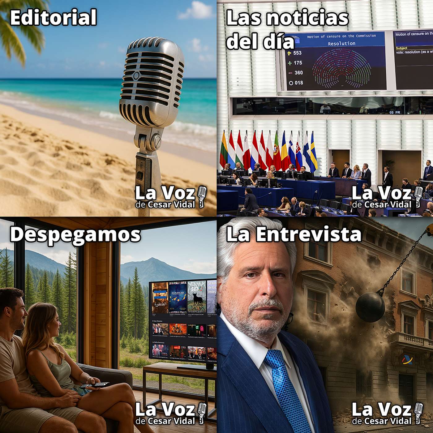 Programa Completo de La Voz de César Vidal - 11/07/25