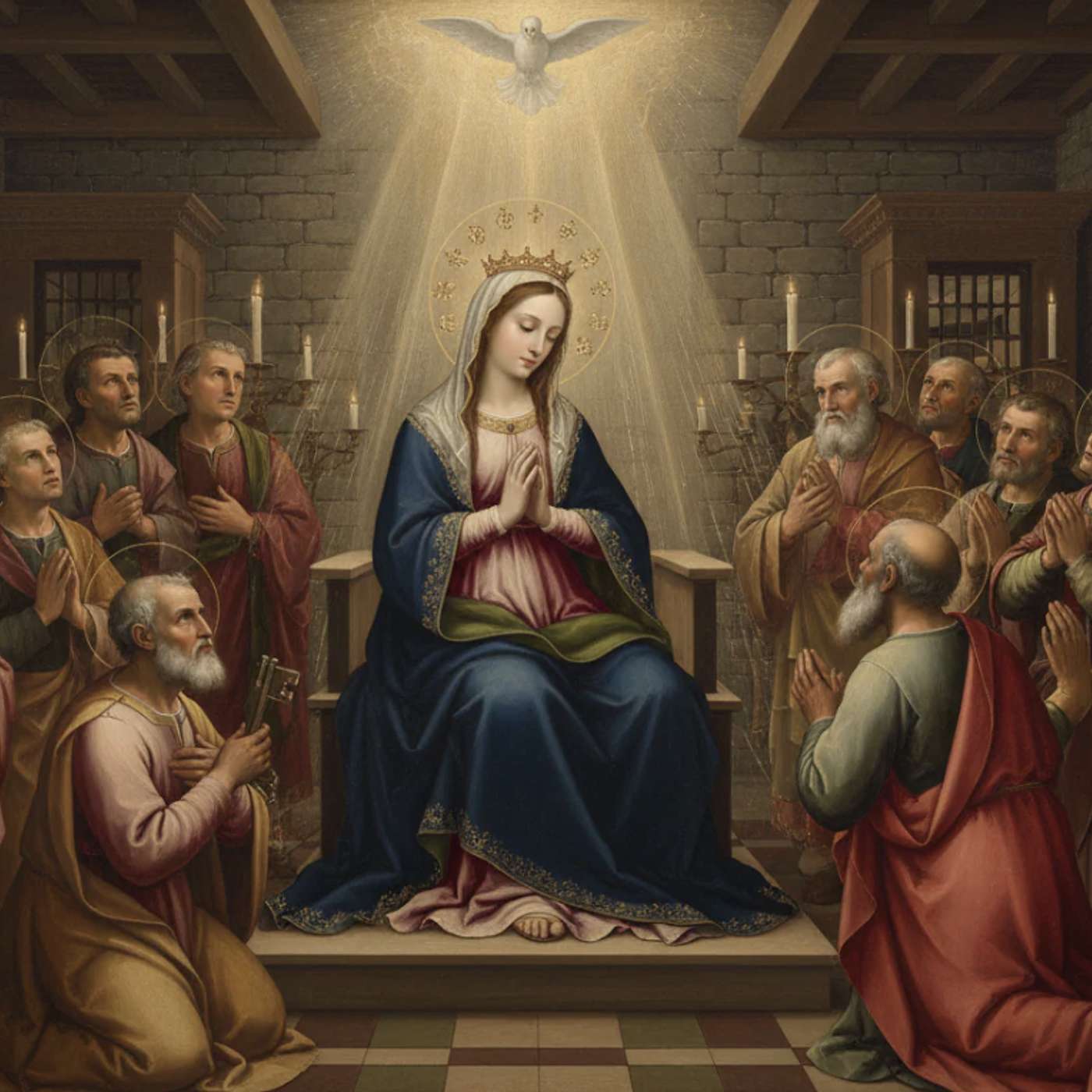 Mary Queen Of Apostles And The Birth Of The Church