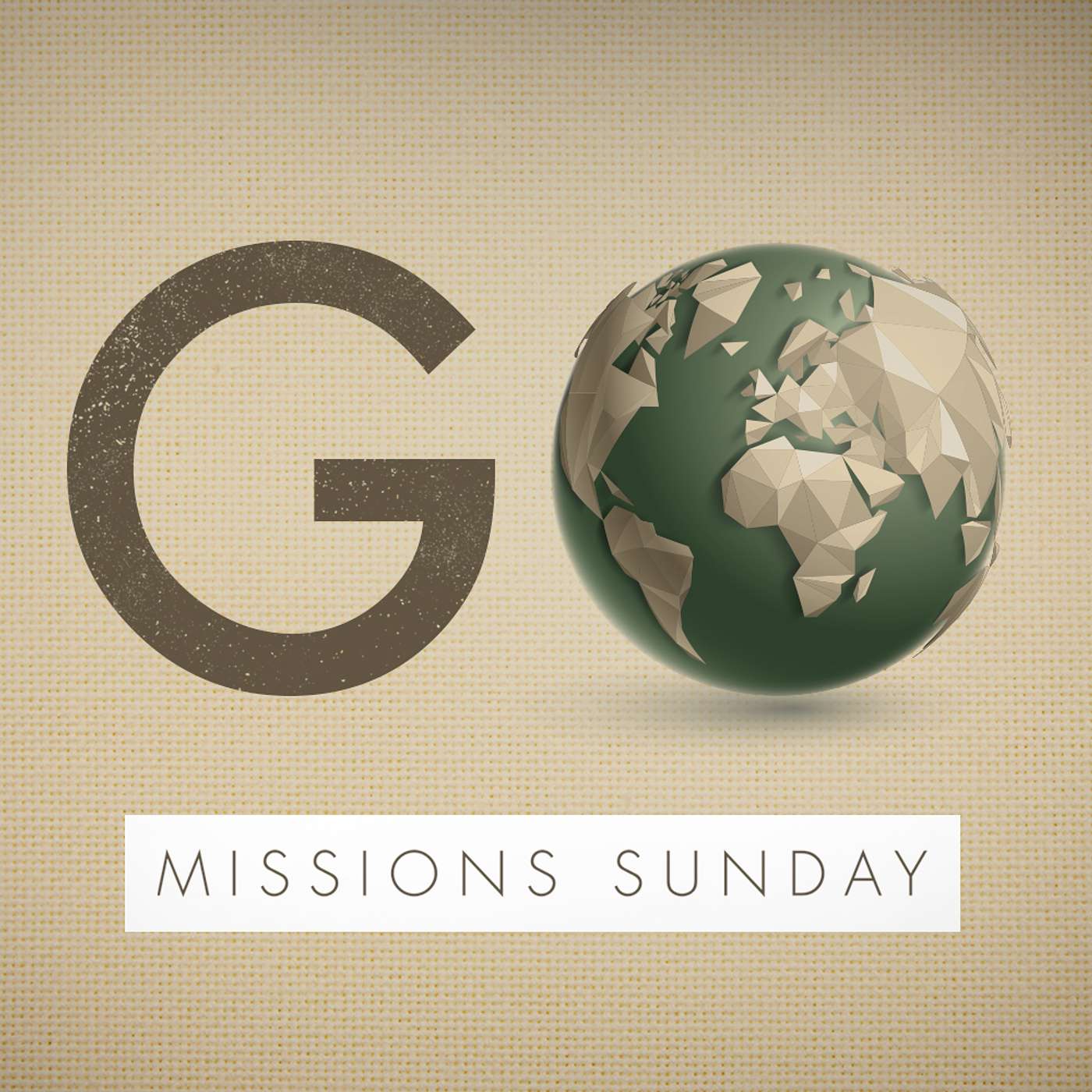 Missions Sunday episode artwork