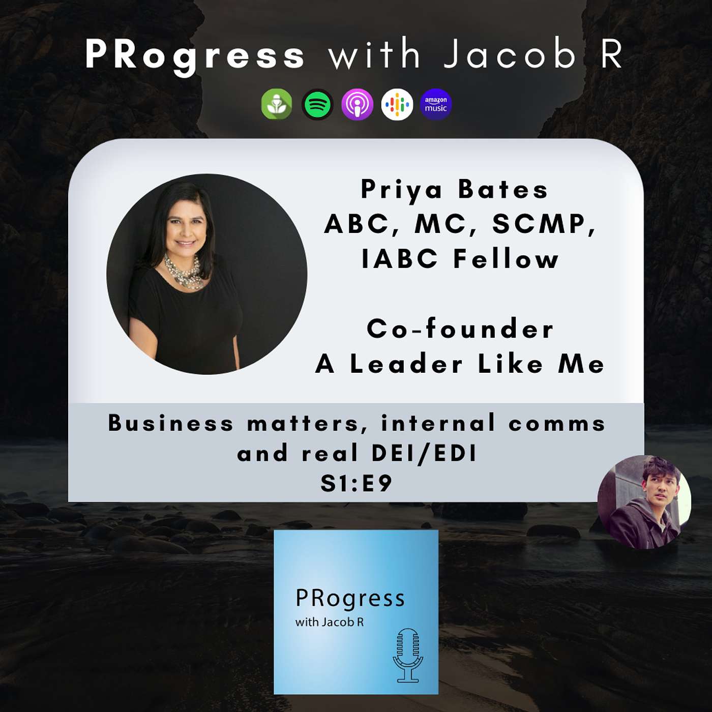 S1:E9: Business matters, internal comms and real EDI/EDI with Priya Bates, ABC, MC, SCMP, IABC Fellow