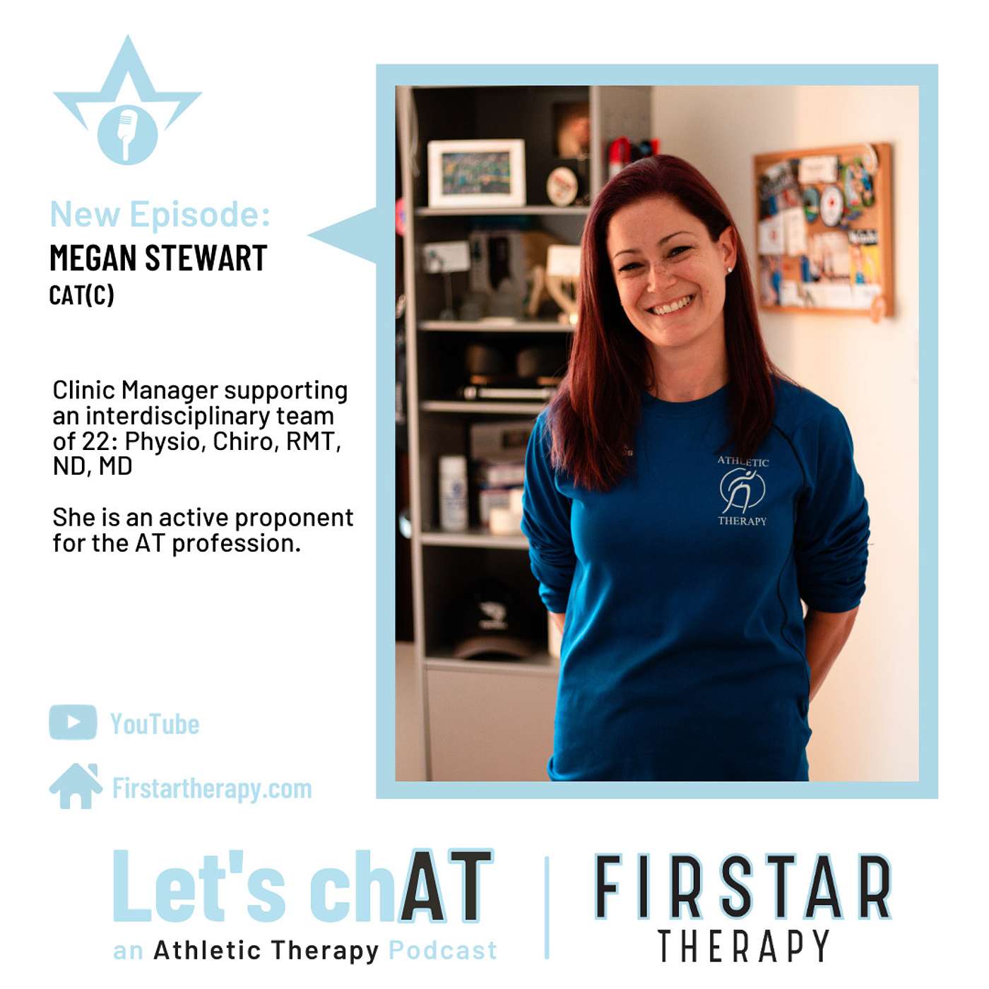 FIRSTAR Let\'s chAT: an Athletic Therapy podcast | Official Podcast of WFATT