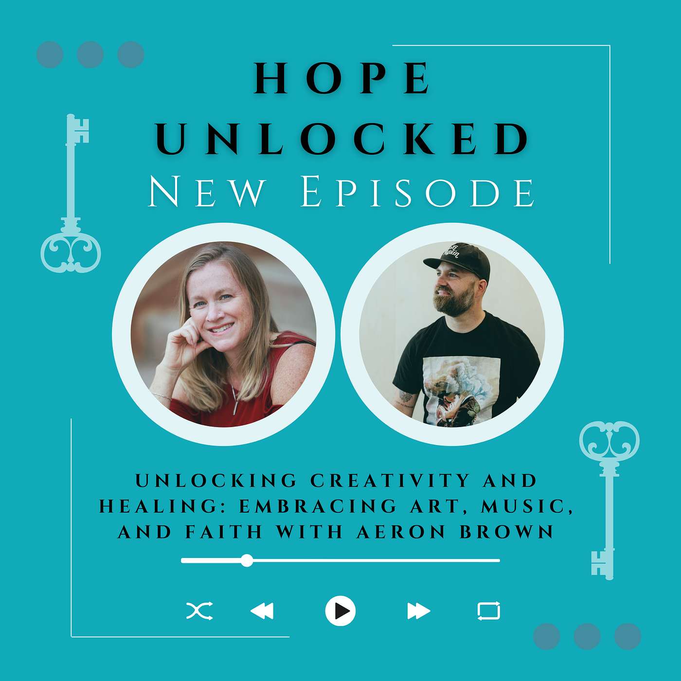 Unlocking Creativity and Healing: Embracing Art, Music, and Faith with Aeron Brown