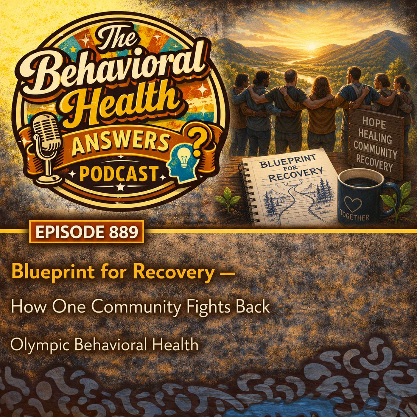 Episode 889: Blueprint for Recovery - How One Community Fights Back | Olympic Behavioral Health episode artwork