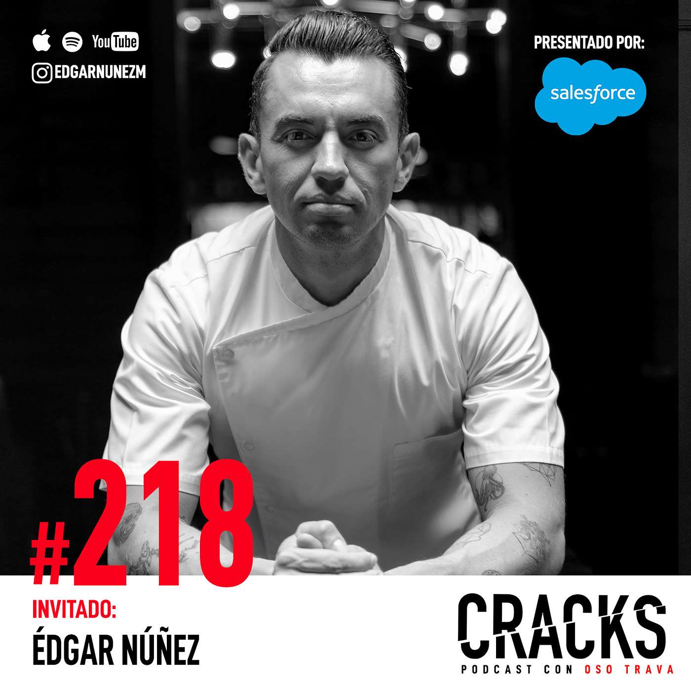 #218. Edgar Nuñez -  Tiro Deportivo, la Cultura de una Cocina de Alto Desempeño, Marketing de Restaurantes y Facilitar la Creatividad