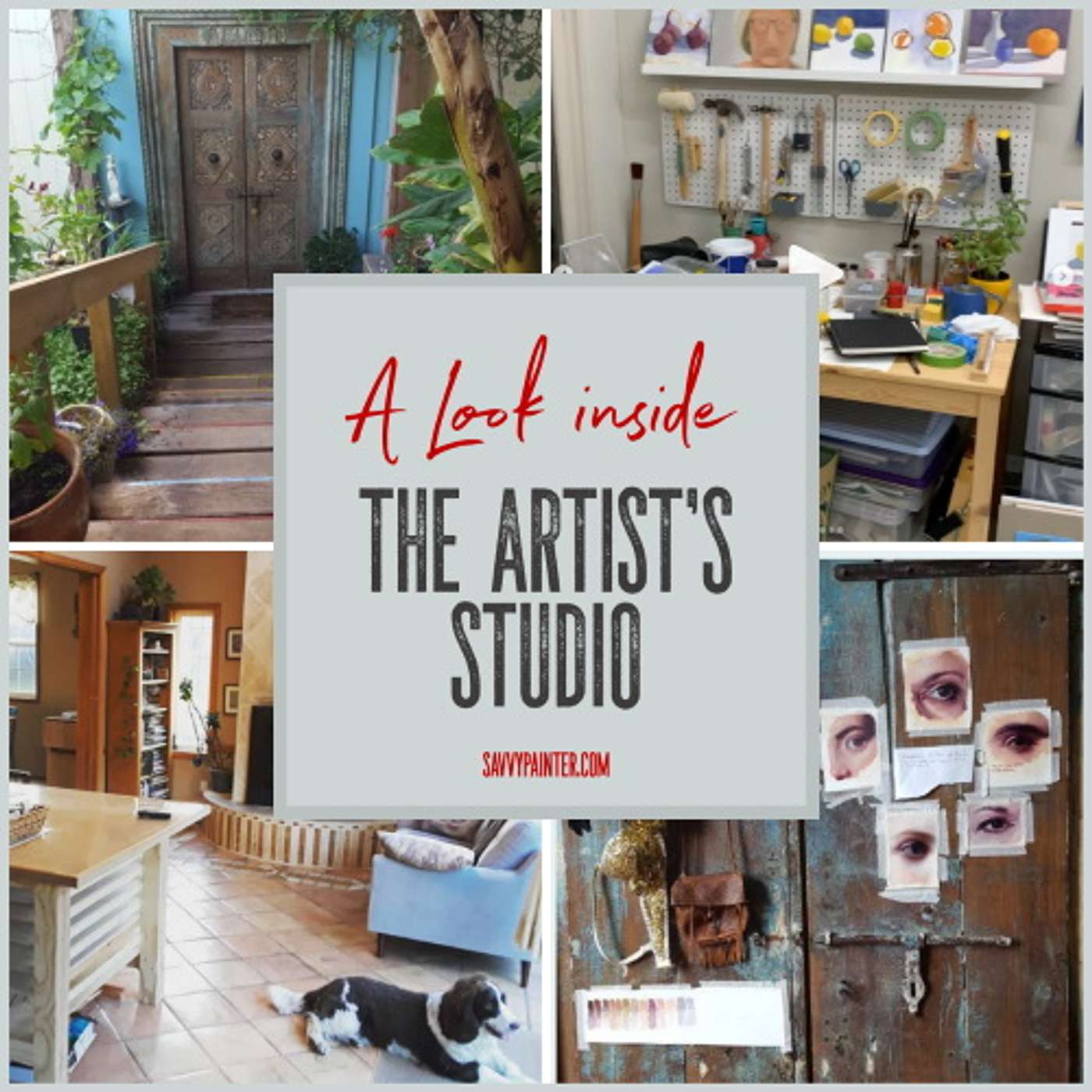 A Look Inside The Artist’s Studio