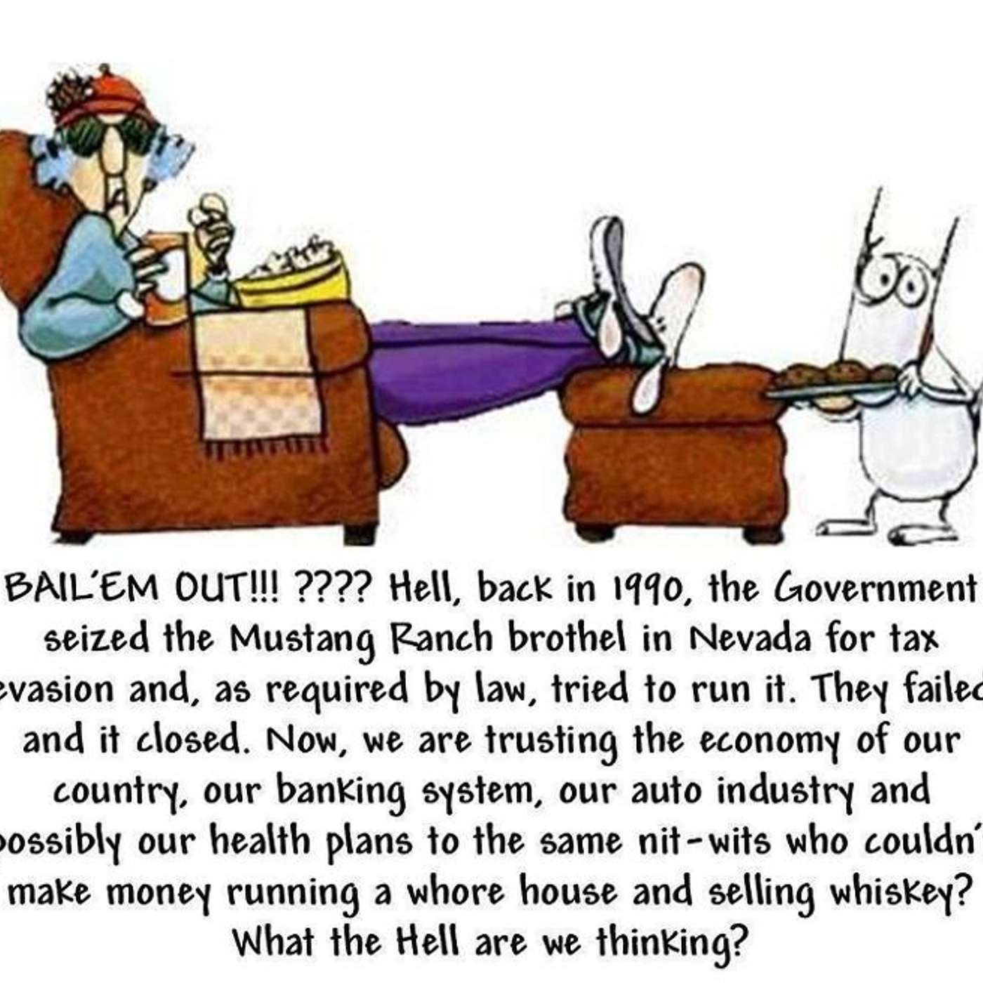 Terminating useless federal jobs!