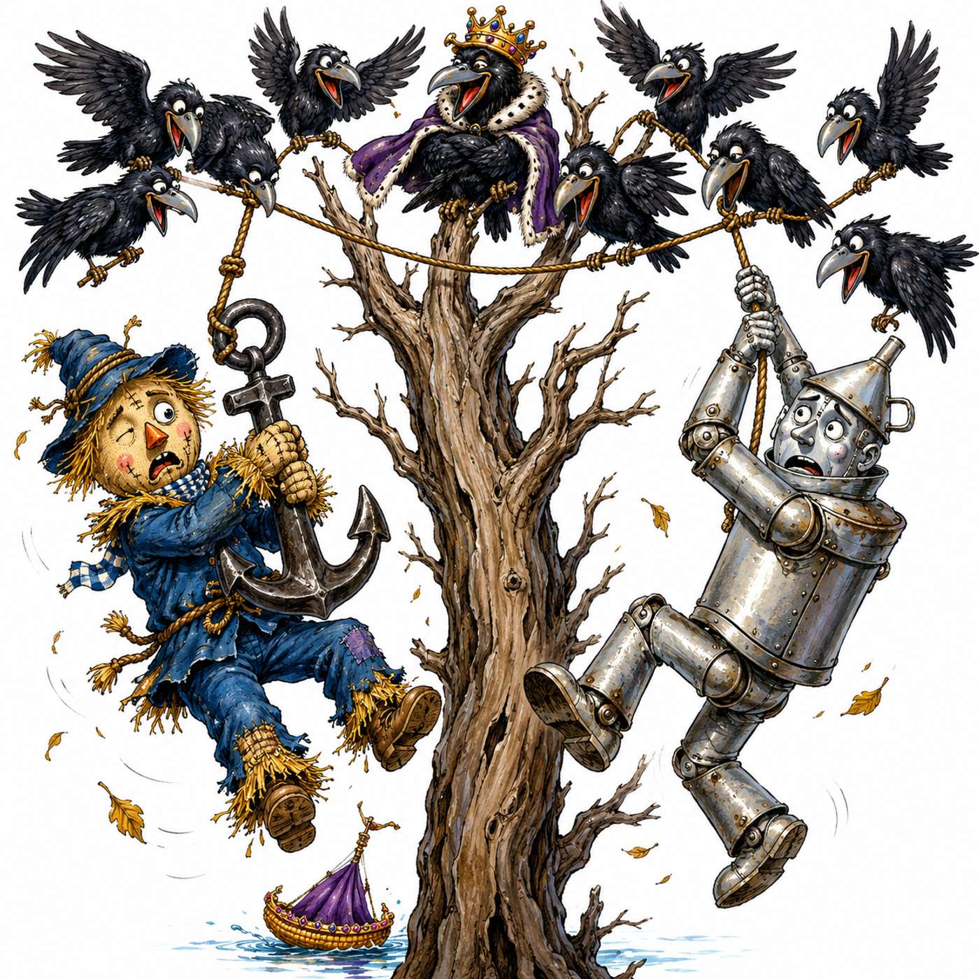 The Scarecrow and the Tin Woodman - an Oz story by L.Frank Baum