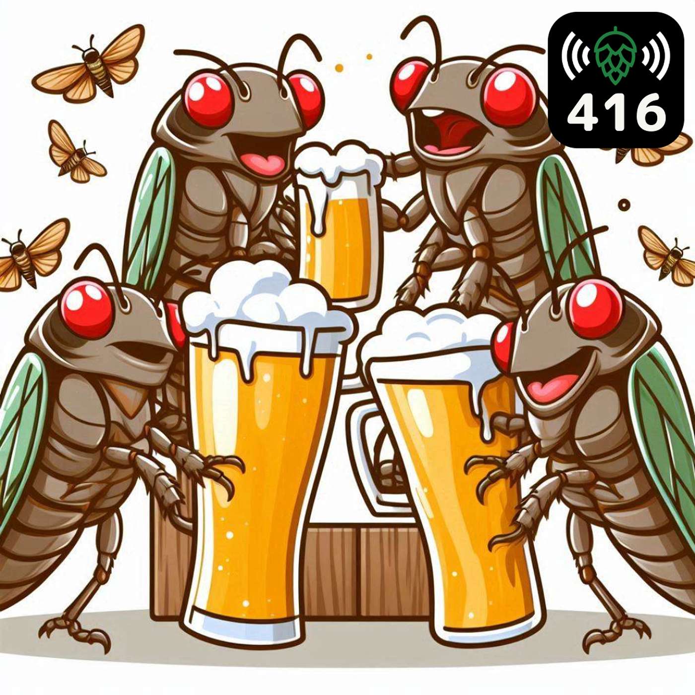 Big brewer energy, Cicada shots, and hungry yeast