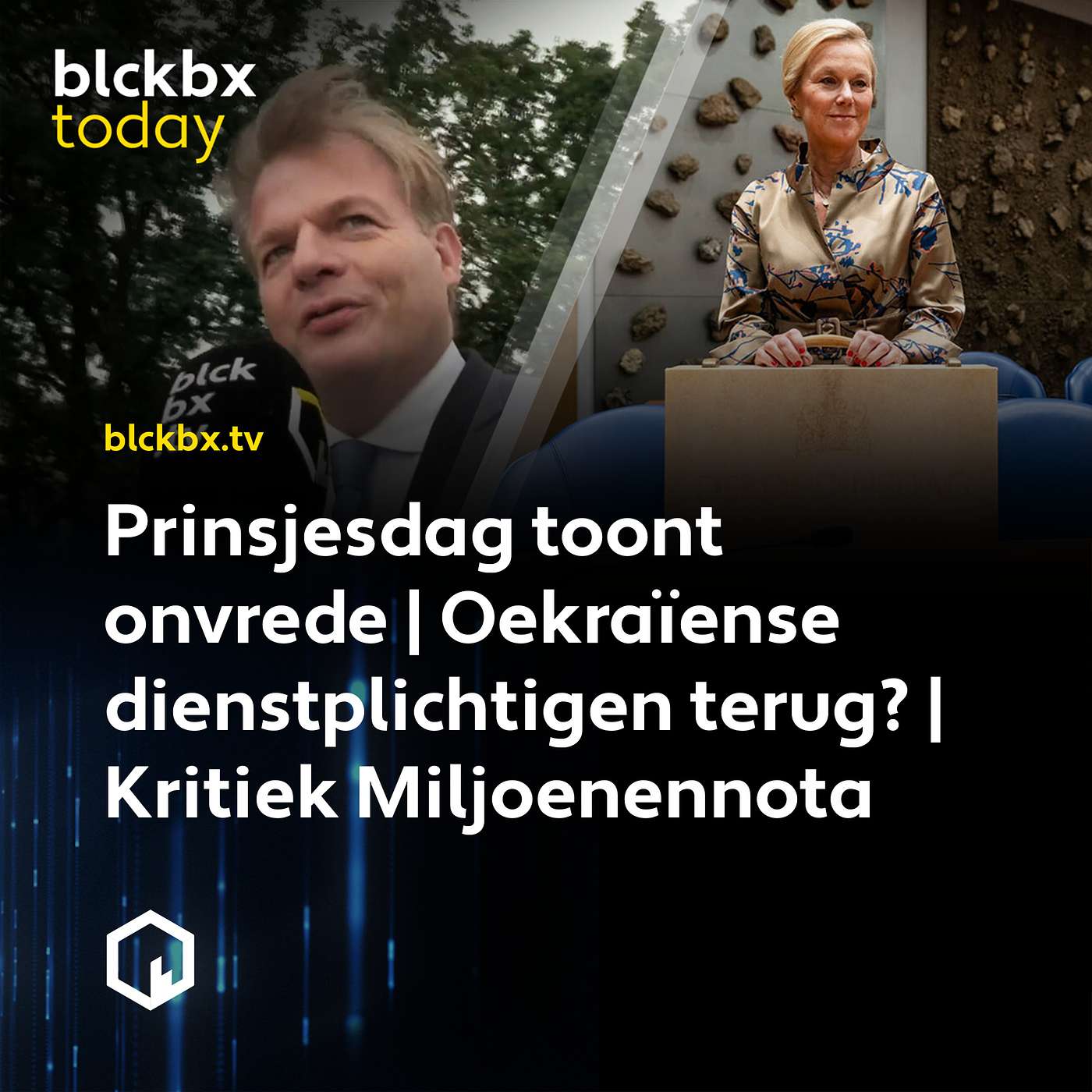 blckbx today #220: Prinsjesdag toont onvrede | Oekraïense dienstplichtigen terug? | Kritiek Miljoenennota