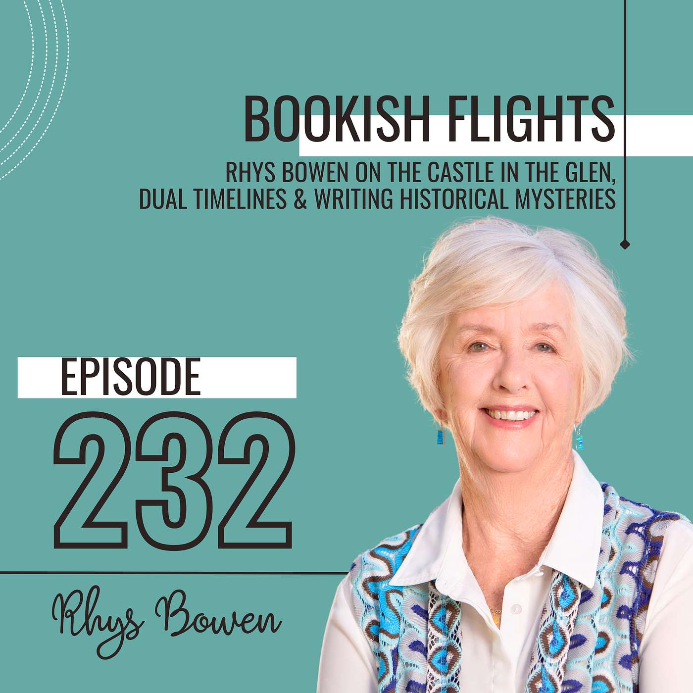 Rhys Bowen on The Castle in the Glen, Dual Timelines & Writing Historical Mysteries (E232)