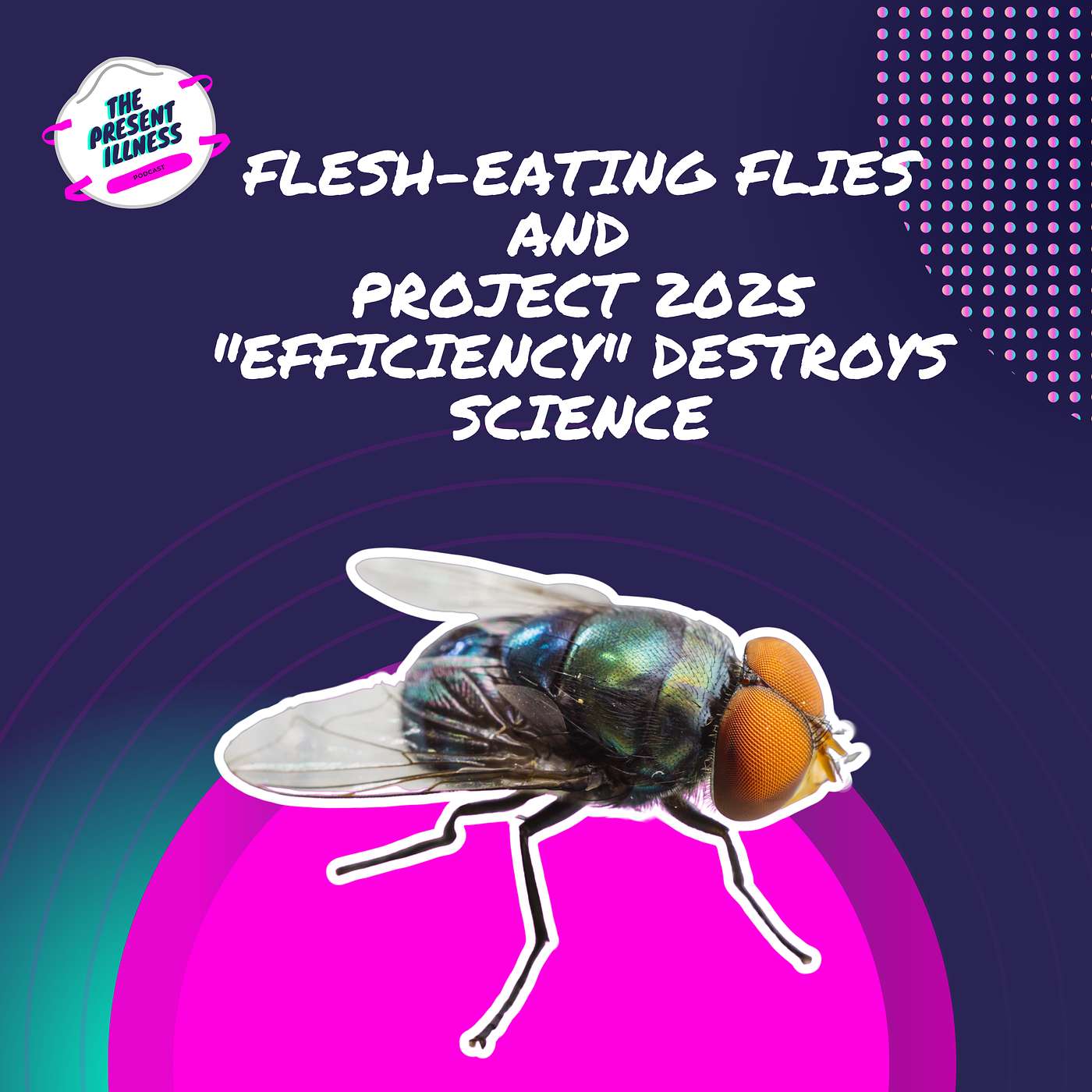 Flesh Eating Flies and Project 2025 "Efficiency" Destroys Science episode artwork