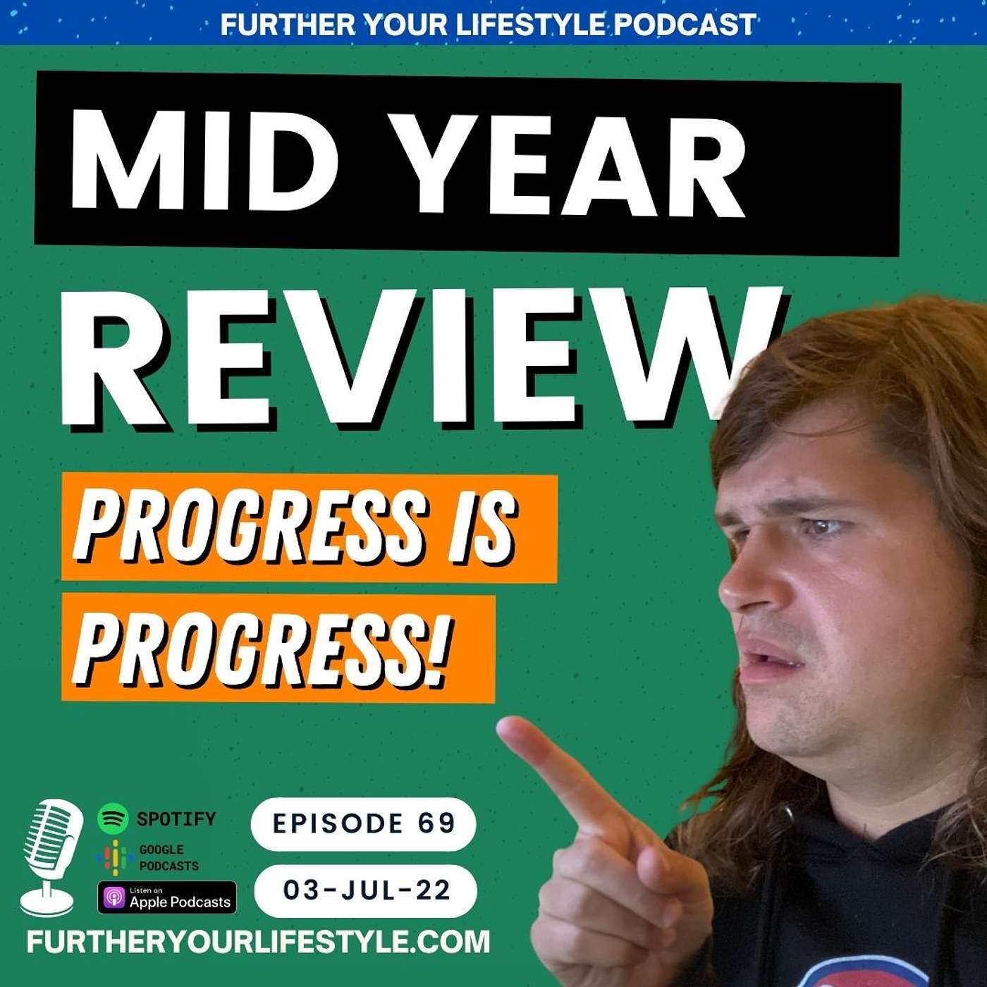 Ep.69 - how to do a MID YEAR REVIEW | Further Your Lifestyle Podcast