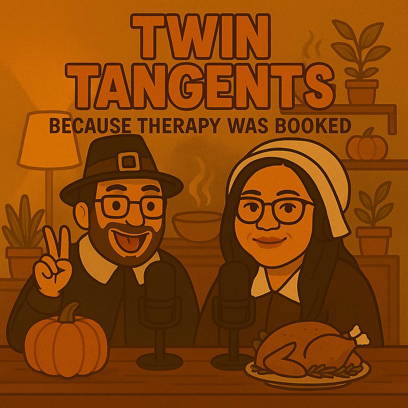 Twin Tangents Because Therapy Was Booked