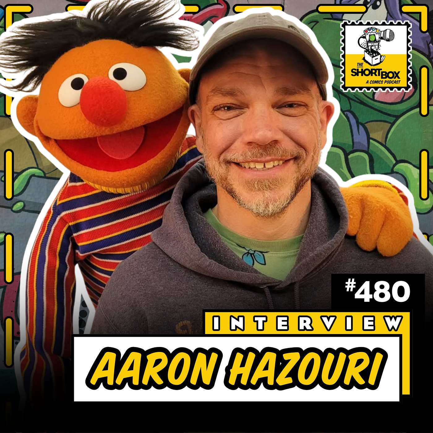 Aaron Hazouri is a Company Man: An interview about NECA, TMNT Toys, and Sesame Street