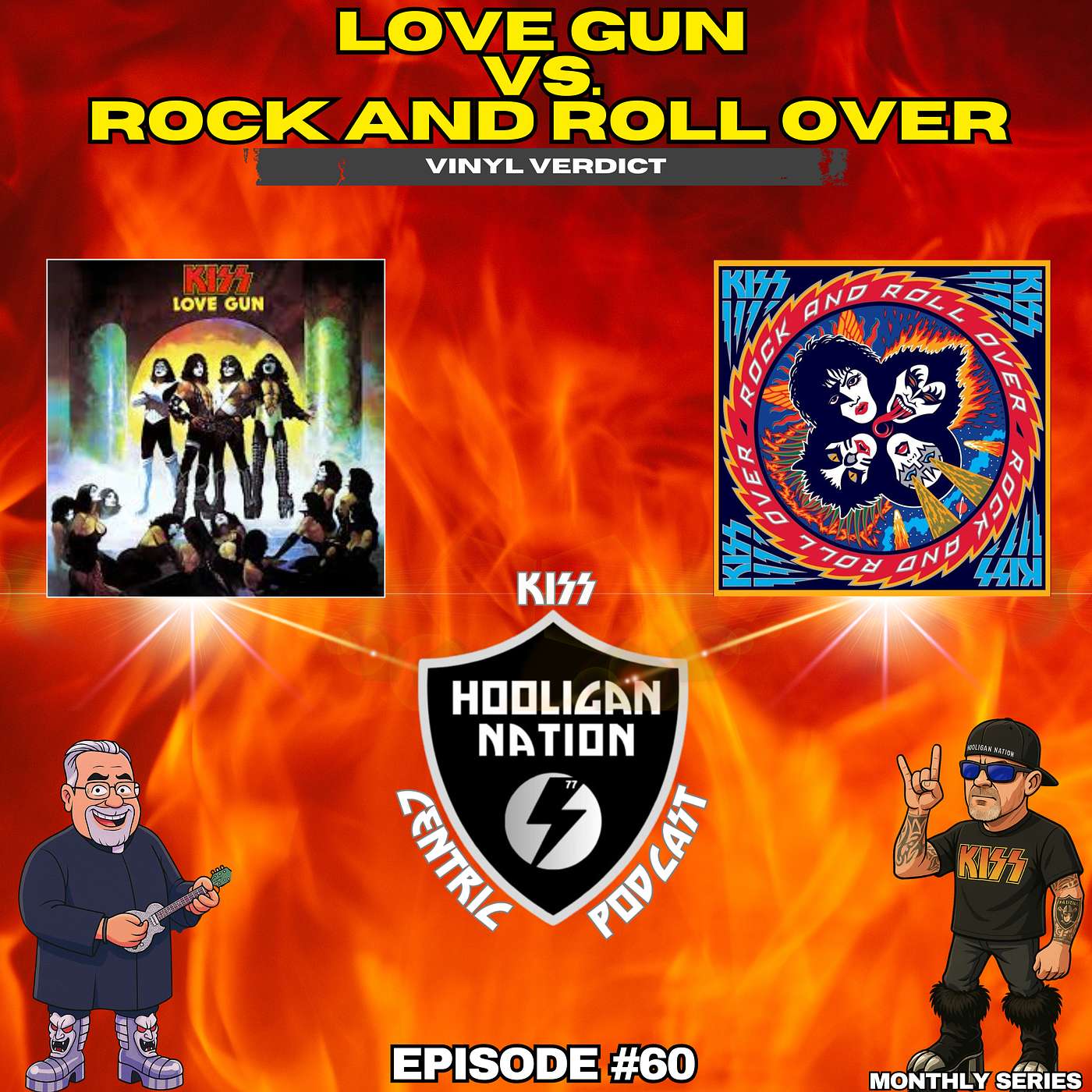 Love Gun vs. Rock and Roll Over — The Ultimate KISS Album Showdown
