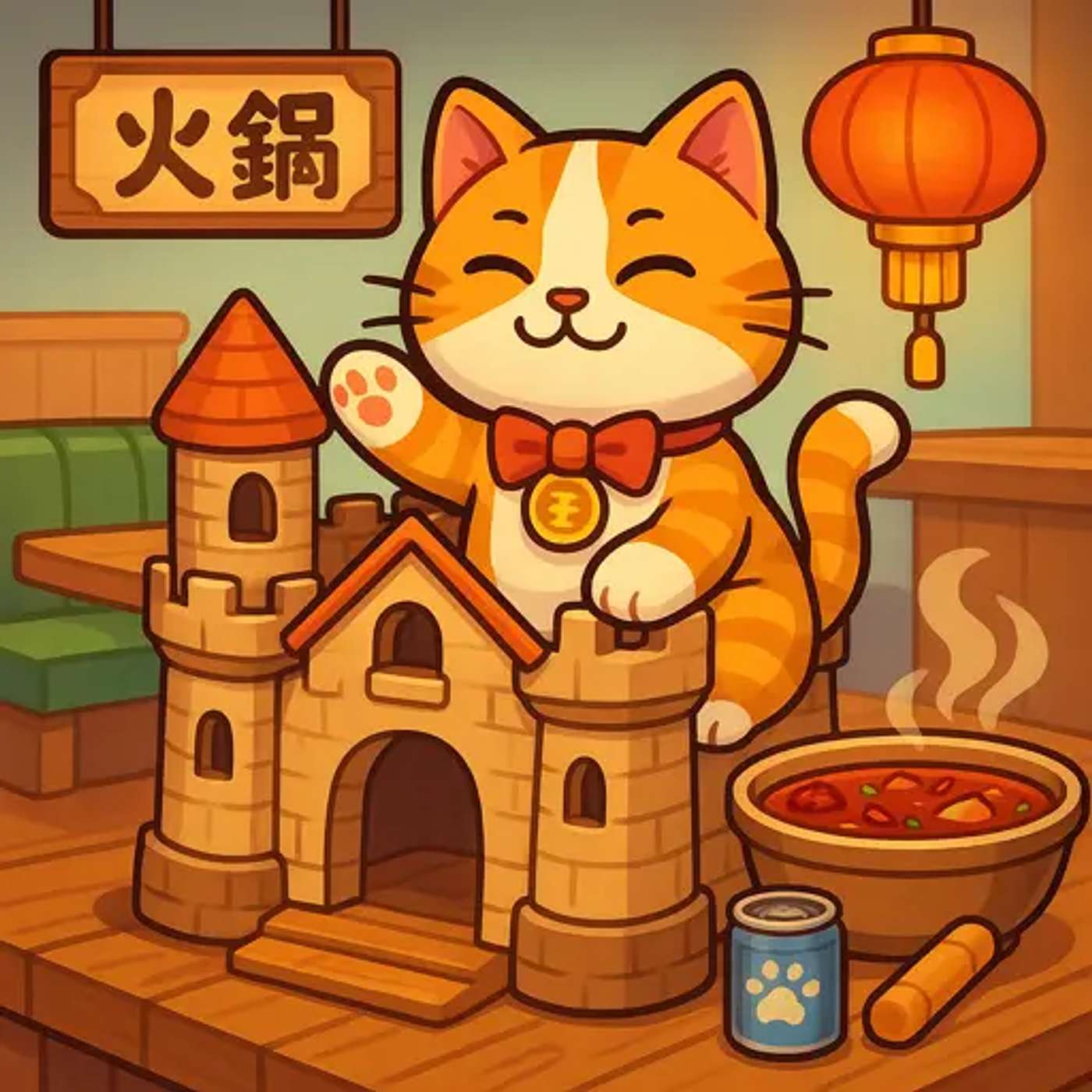 火锅店里的猫经理 - The Cat Manager at the Hotpot Restaurant [HSK 4]