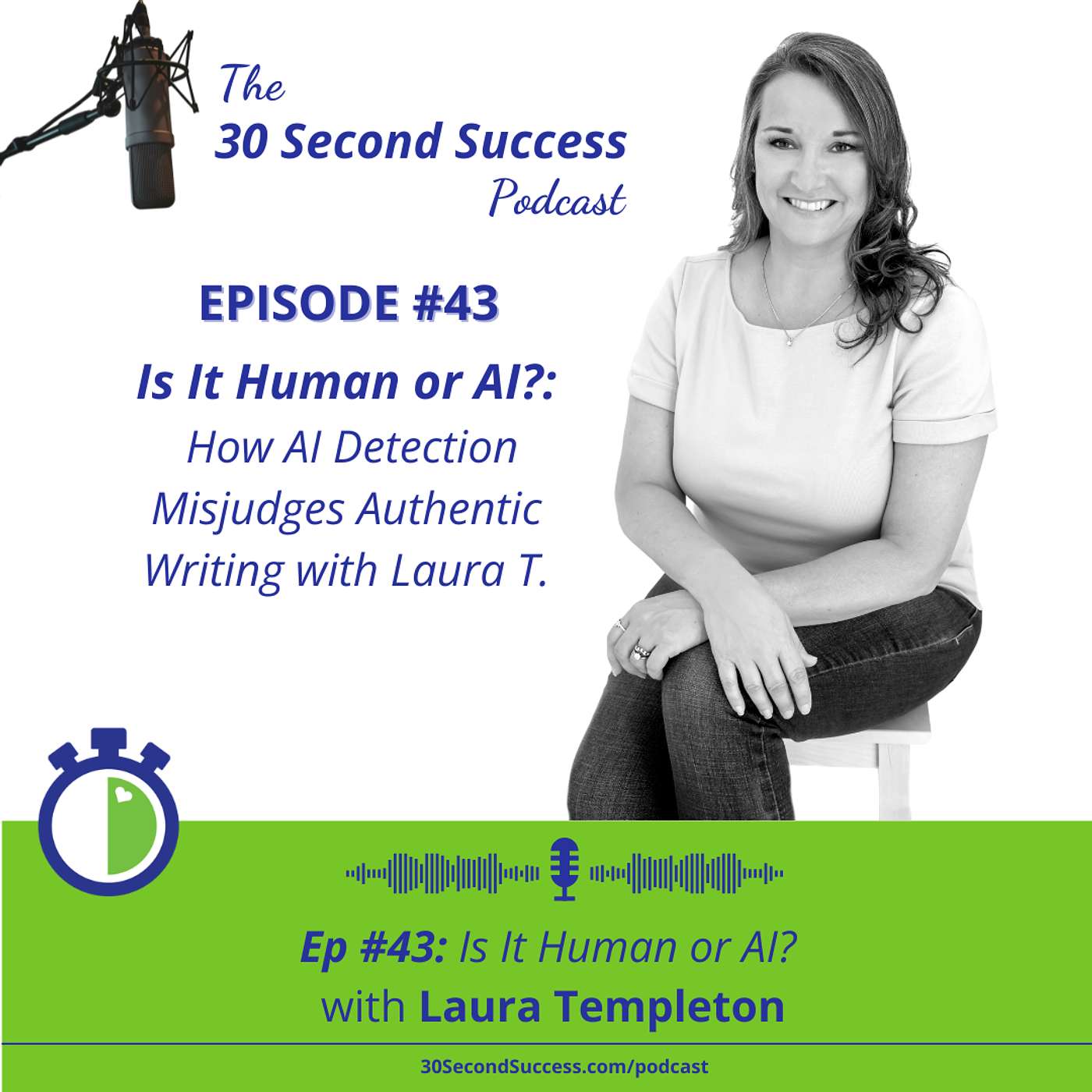 How AI Detection Misjudges Authentic Writing with Laura T. episode artwork