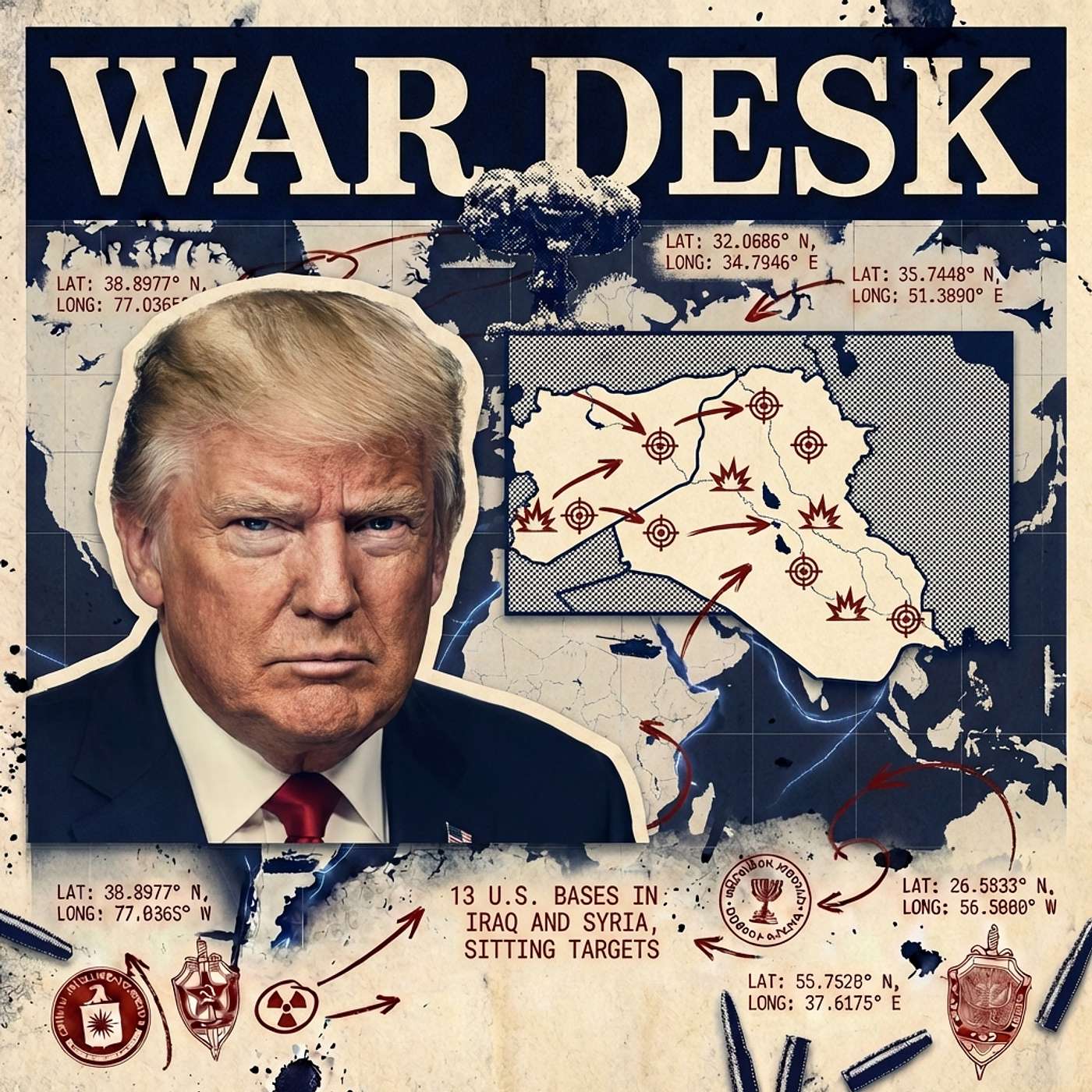 U.S. Bases in Iraq & Syria: Why 13 Locations Are Sitting Targets episode artwork